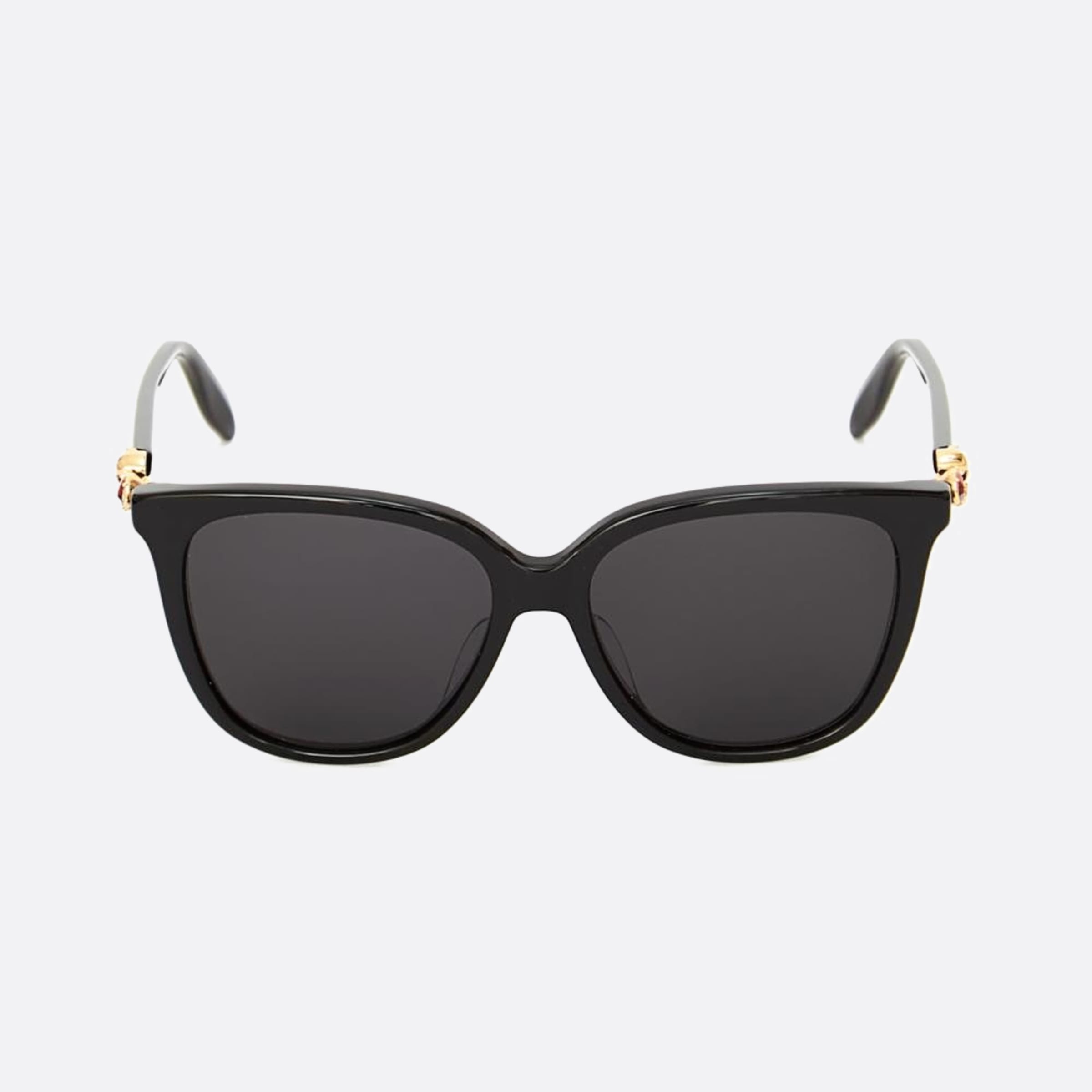 Alexander 57mm Mcqueen Black Geometric Women Sunglasses - Main View