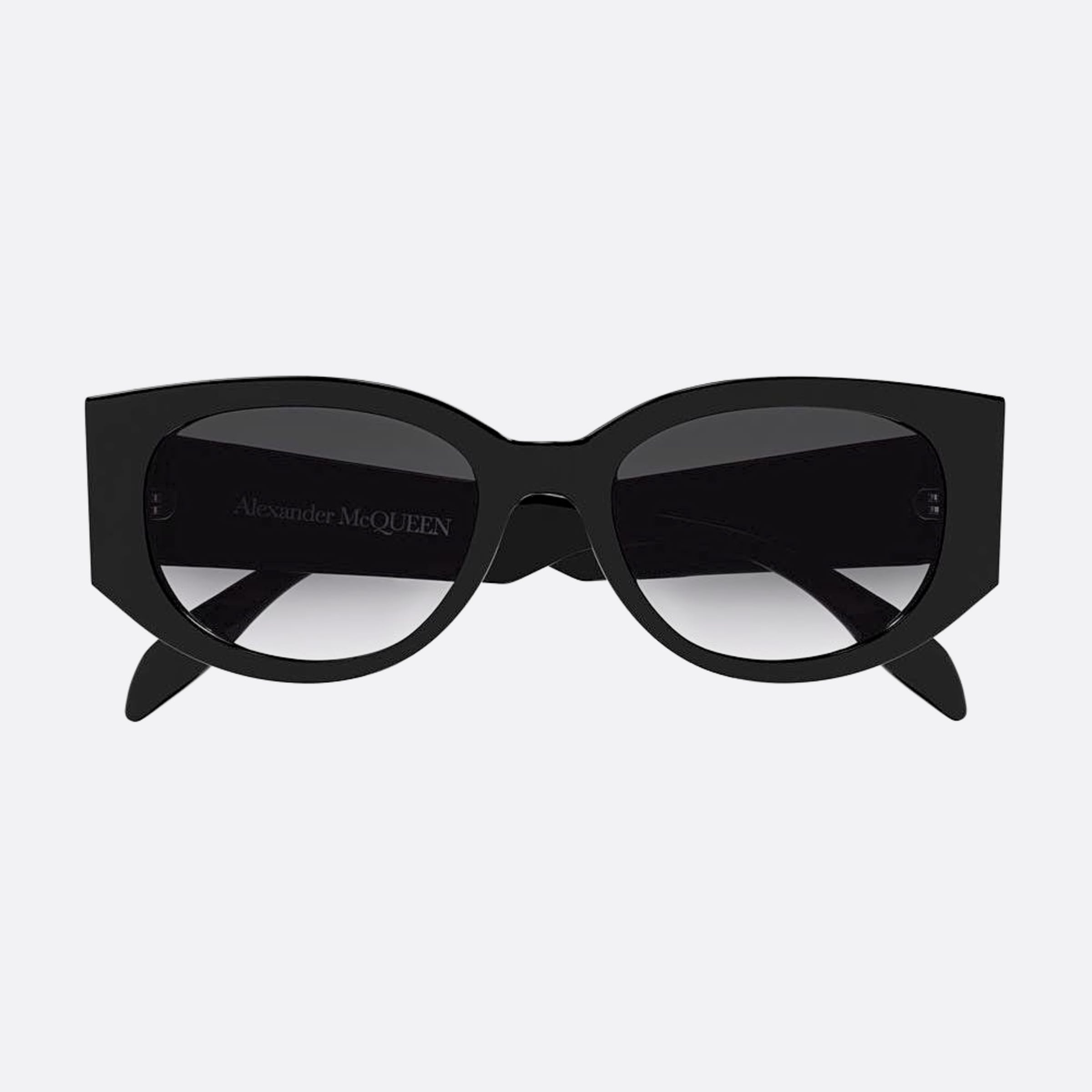 Alexander 54mm Mcqueen Black Oval Woman Sunglasses - Main View