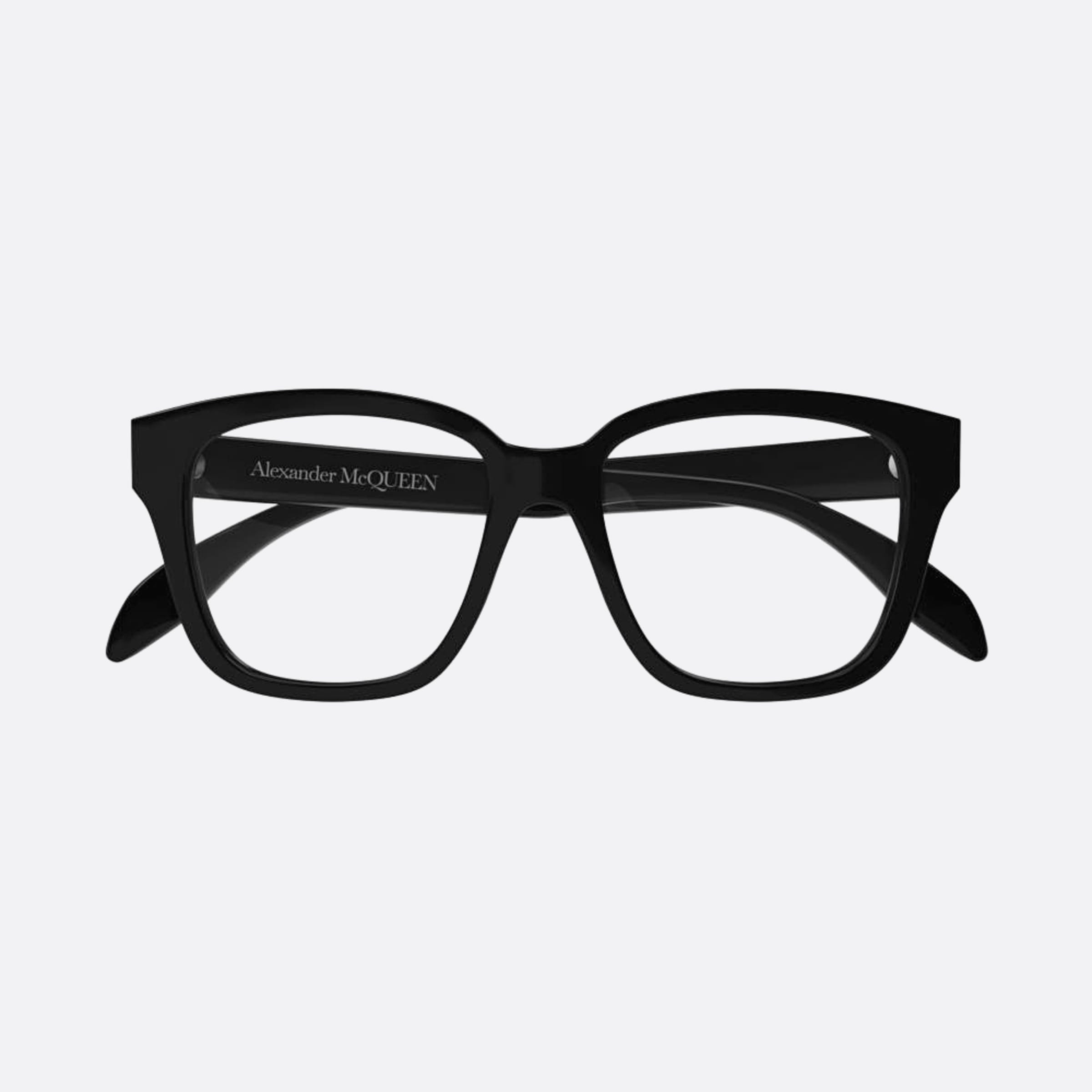 Alexander 52mm Mcqueen Black Visor Woman Eyeglasses - Main View