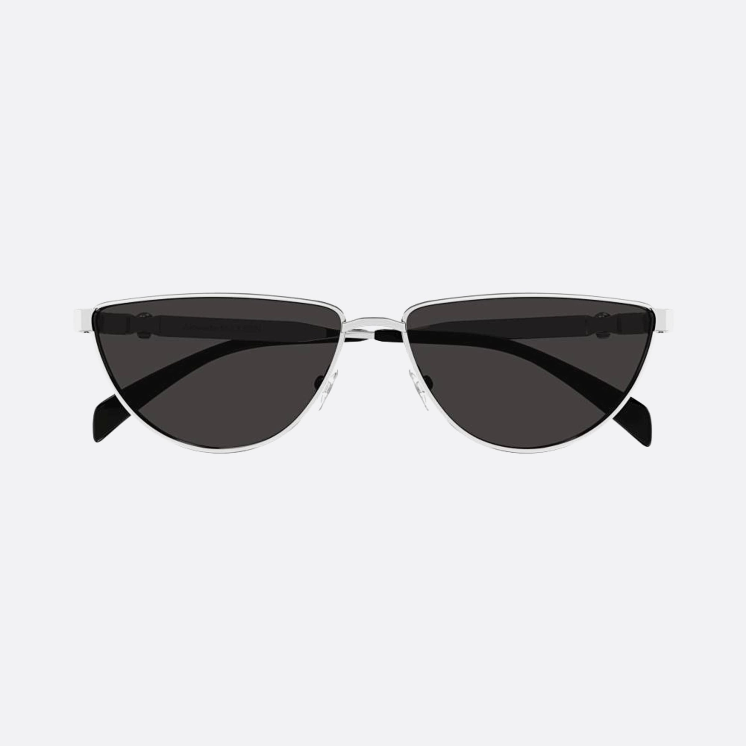 Alexander 60mm Mcqueen Silver Cat Eye Woman Sunglasses - Main View