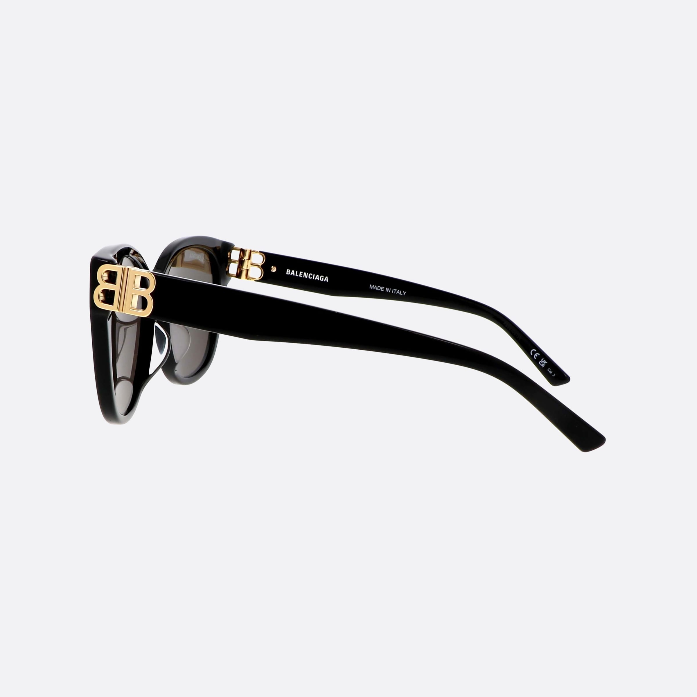 Balenciaga 57mm Bb0103sa Black Butterfly Woman Sunglasses - Detail View