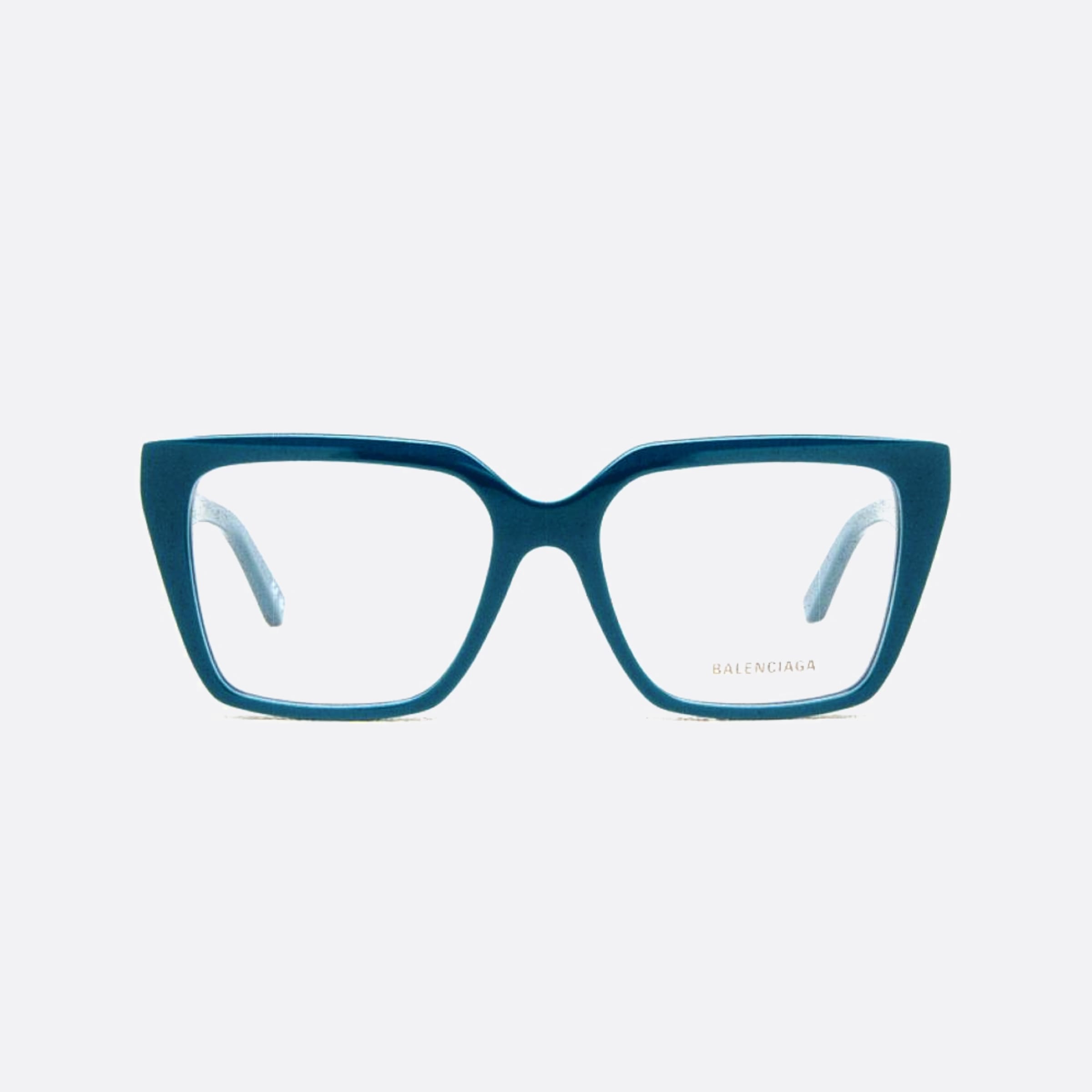 Balenciaga 53mm Blue Cat Eye Woman Eyeglasses - Main View