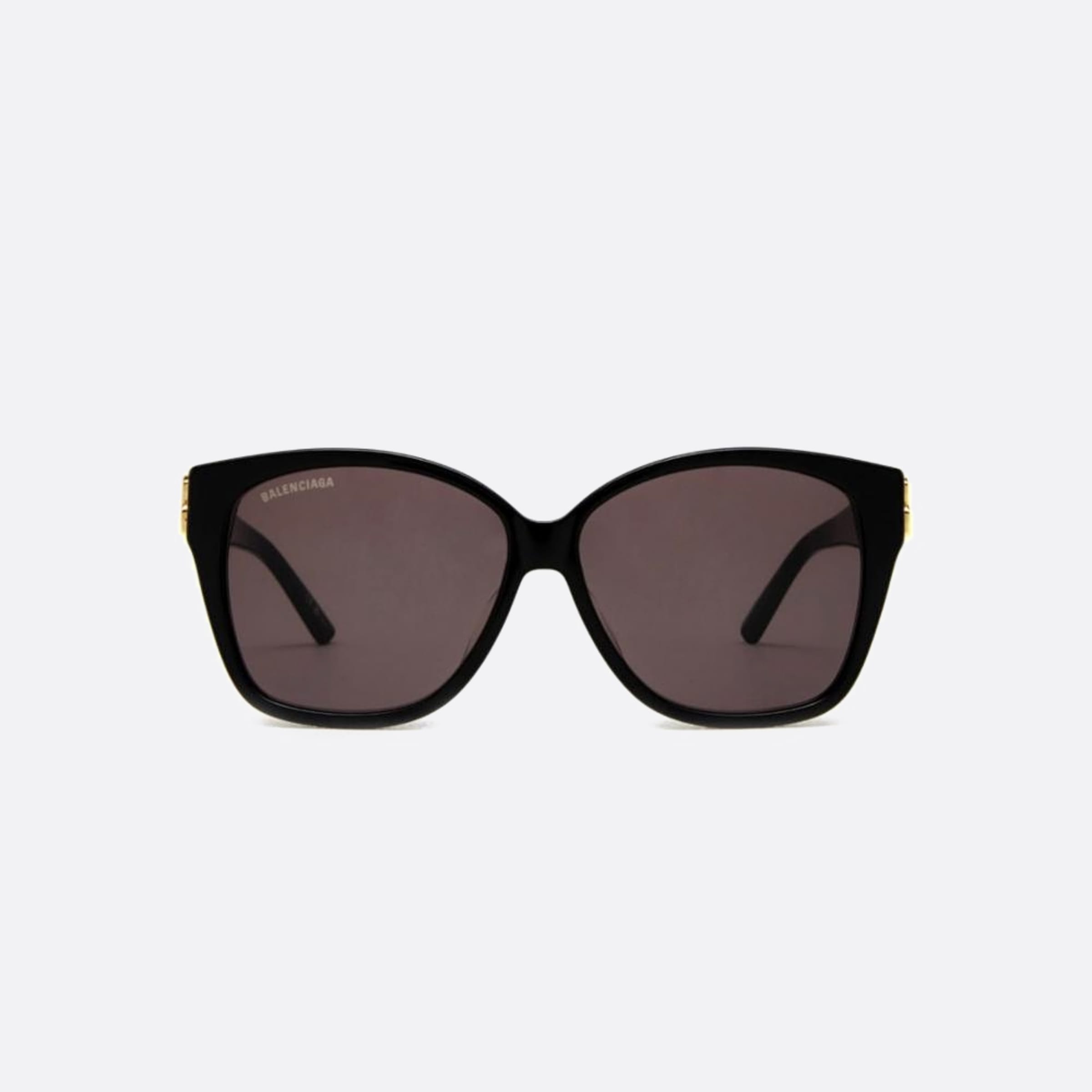 Balenciaga 59mm Black Squared Woman Sunglasses - Main View