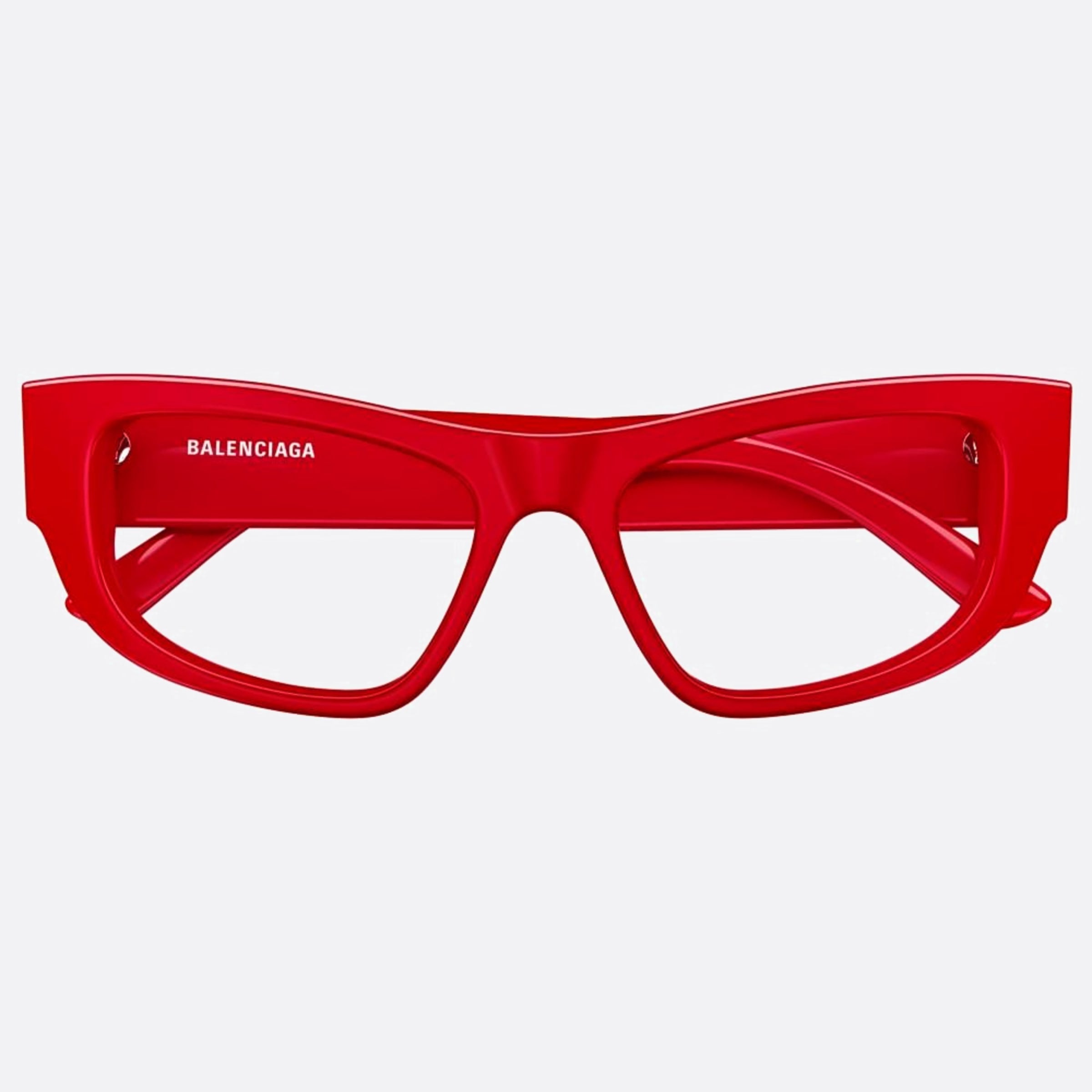 Balenciaga 53mm Red Cat Eye Woman Eyeglasses - Main View