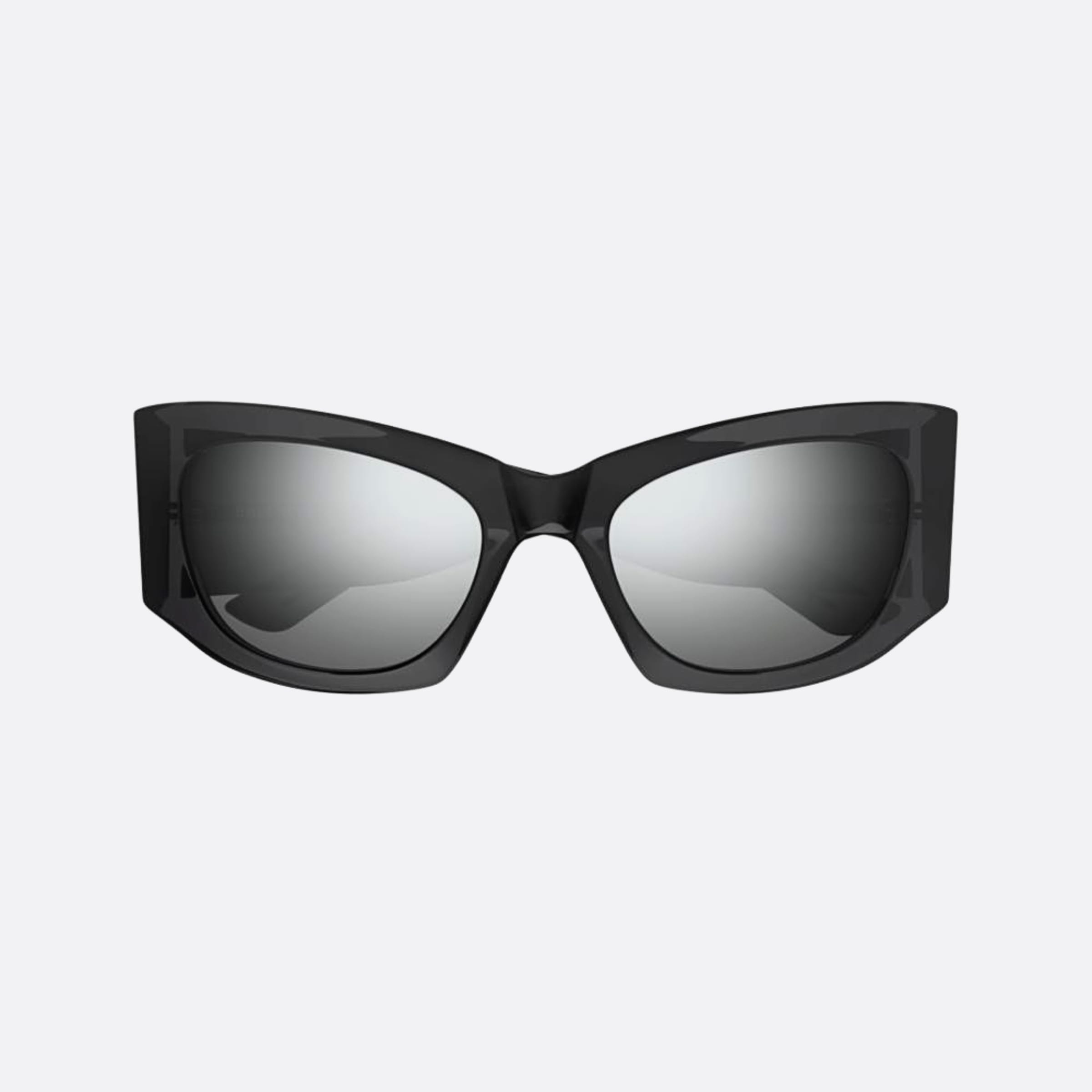 Balenciaga 54mm Bks Black Rectangle Woman Sunglasses - Main View