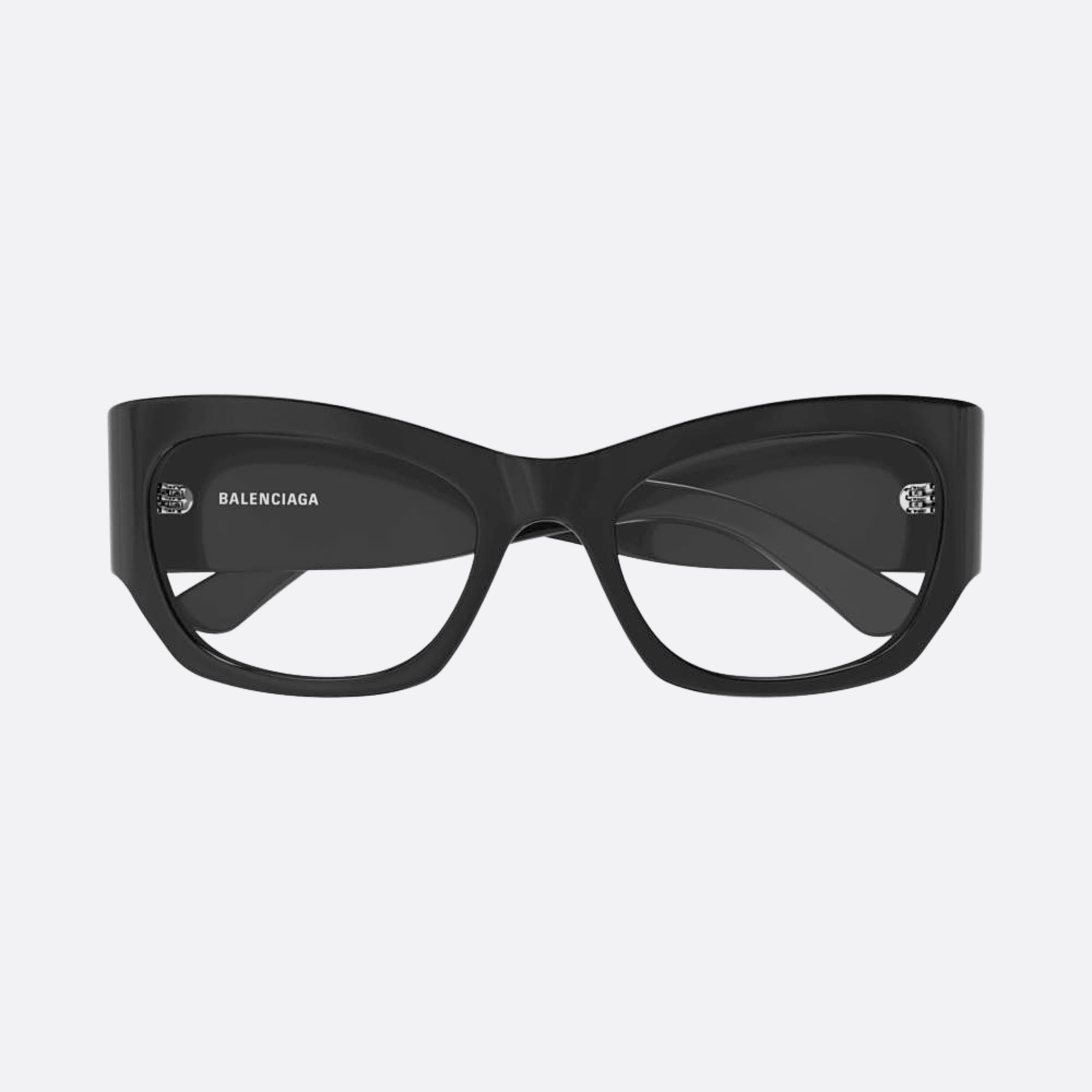 Balenciaga 52mm Black Squared Woman Eyeglasses - Main View