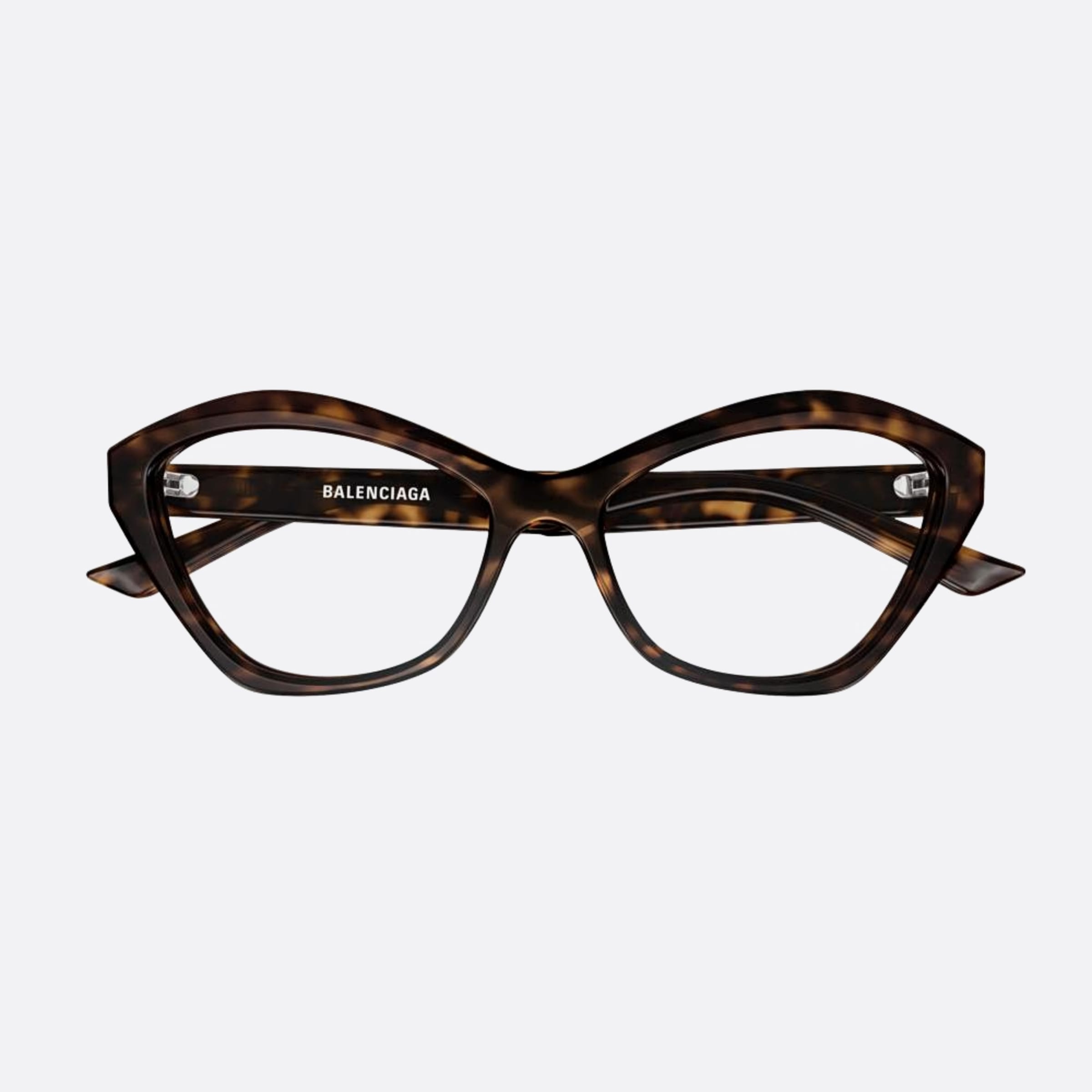 Balenciaga 56mm Havana Cat Eye Woman Eyeglasses - Main View
