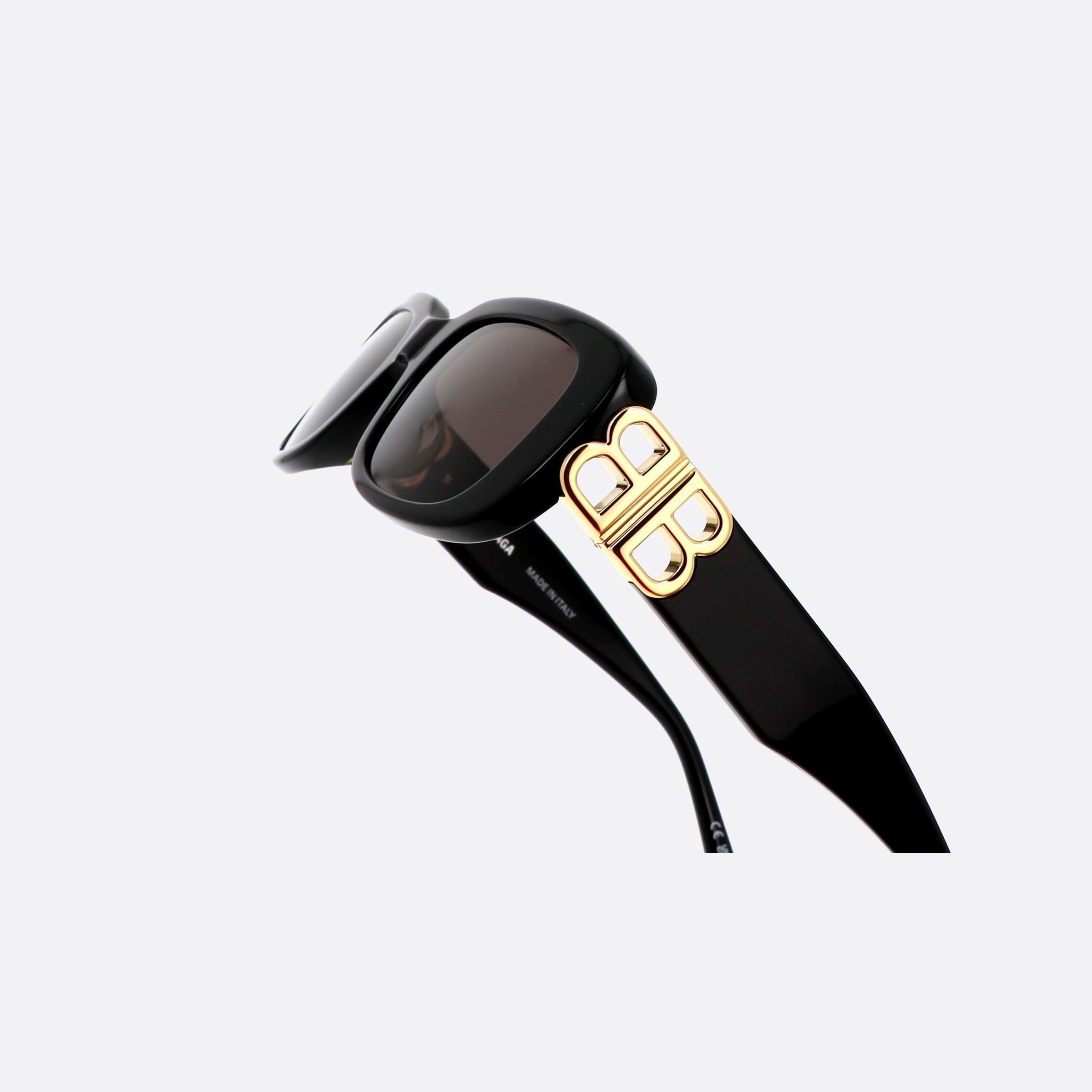 Balenciaga 53mm Everyday Bb0310sk Black Squared Woman Sunglasses - Lifestyle Shot
