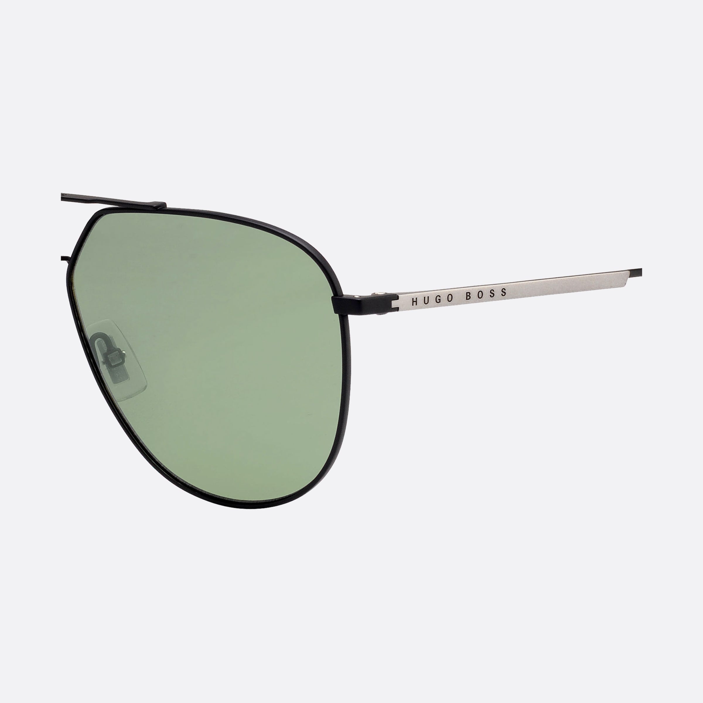 Boss 63mm Boss Black Pilot Men Sunglasses - Detail View