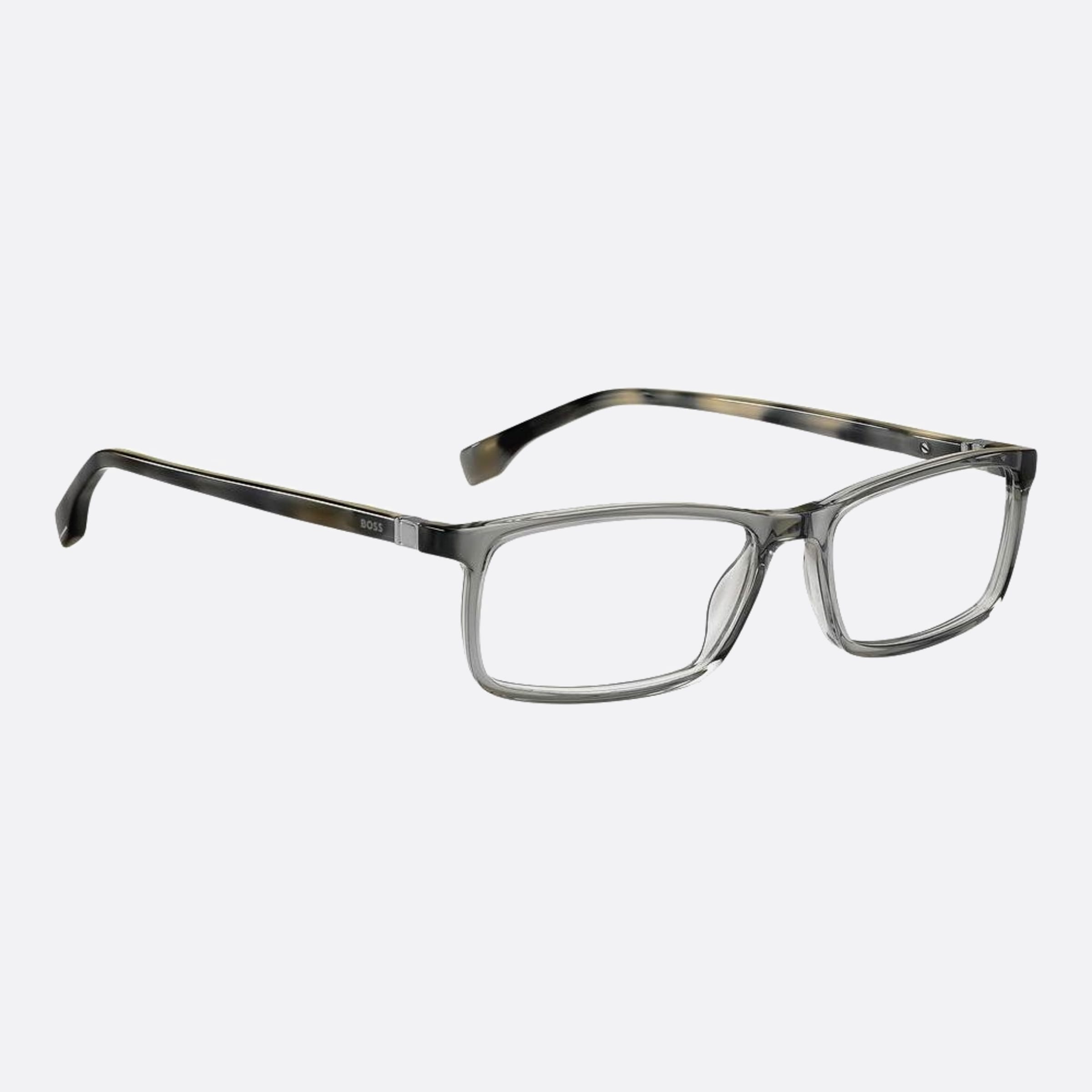 Boss 55mm Boss Xbo Grey Squared Men Eyeglasses - Detail View