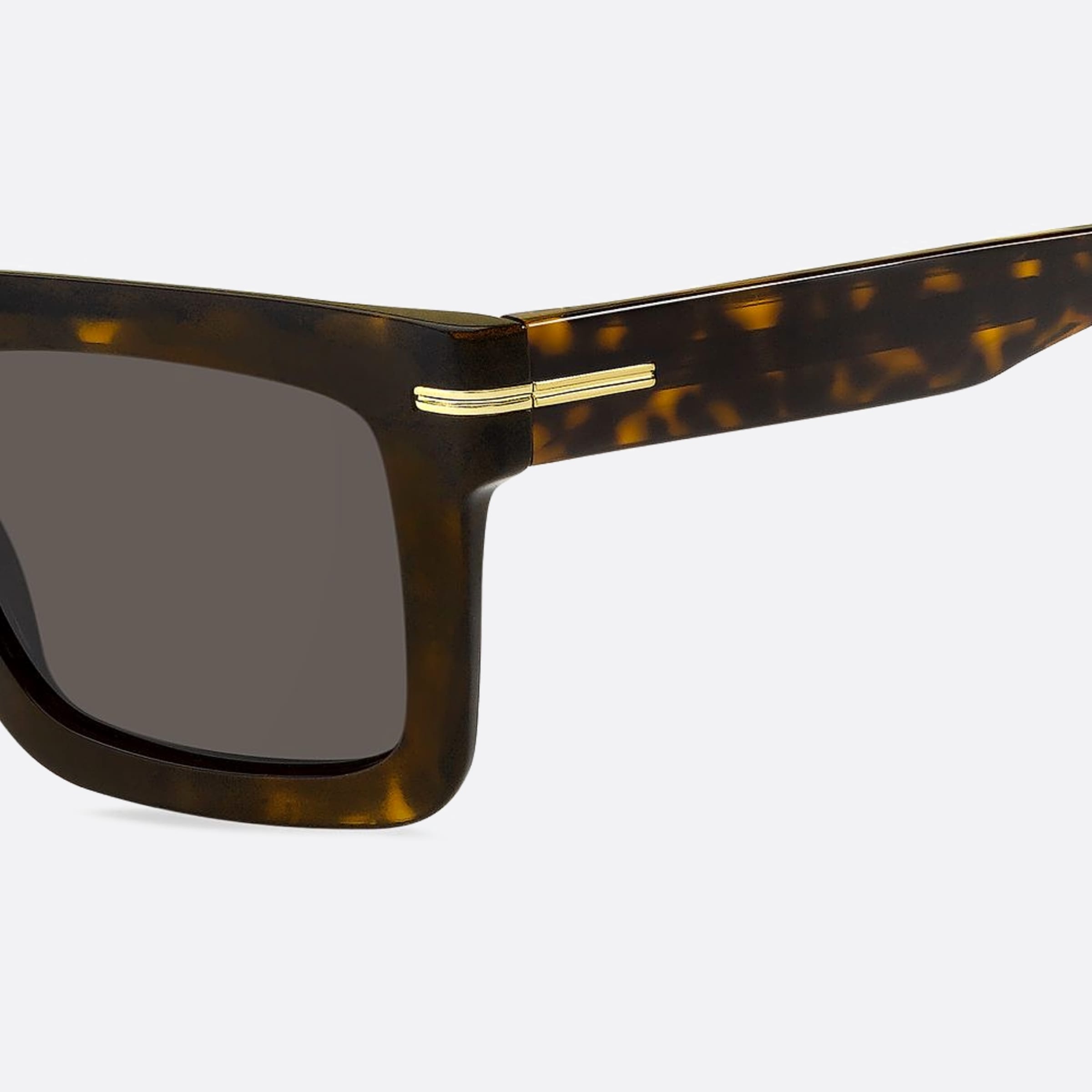 Boss 51mm Boss Havana Geometric Men Sunglasses - Lifestyle Shot