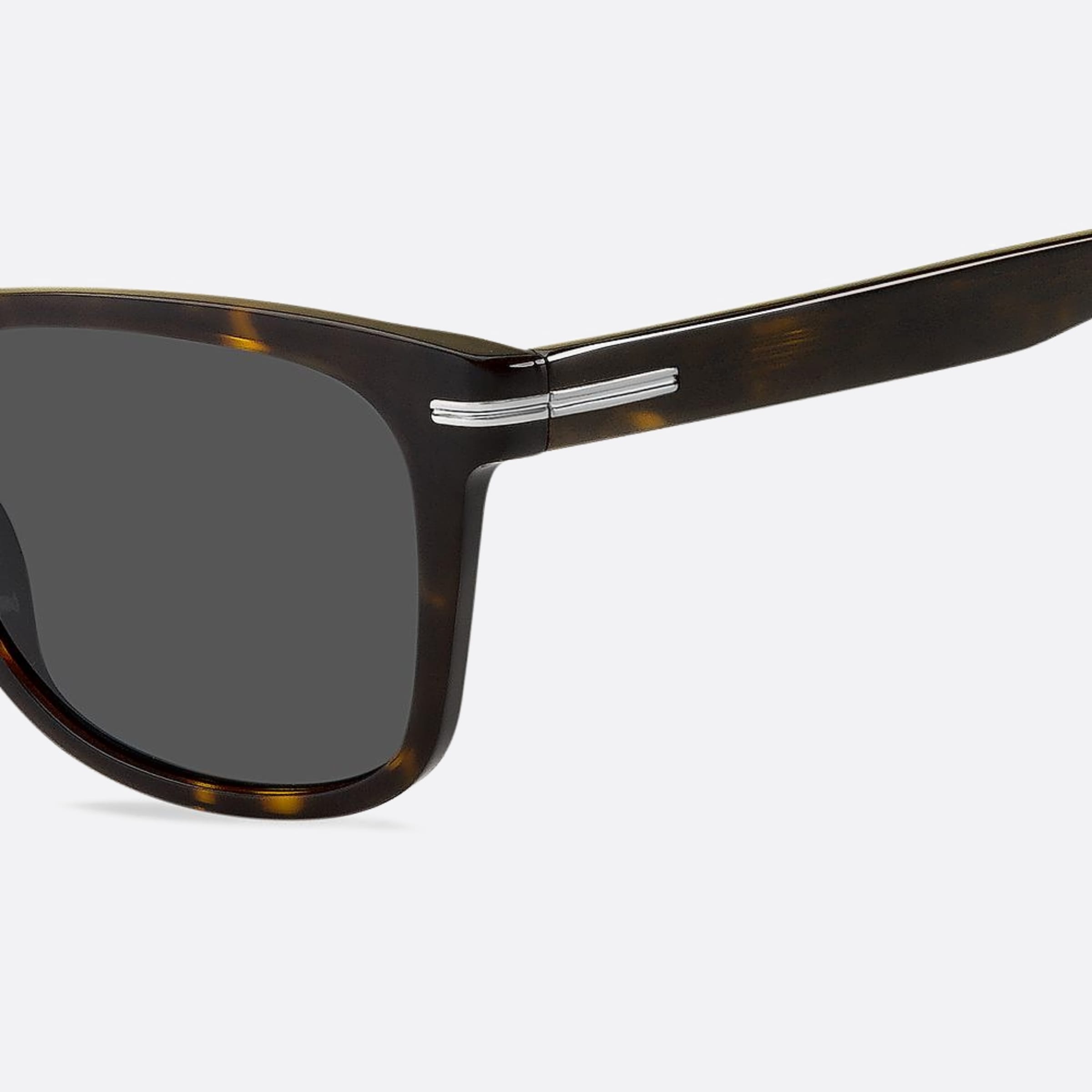 Boss 52mm Boss Havana Squared Men Sunglasses - Lifestyle Shot