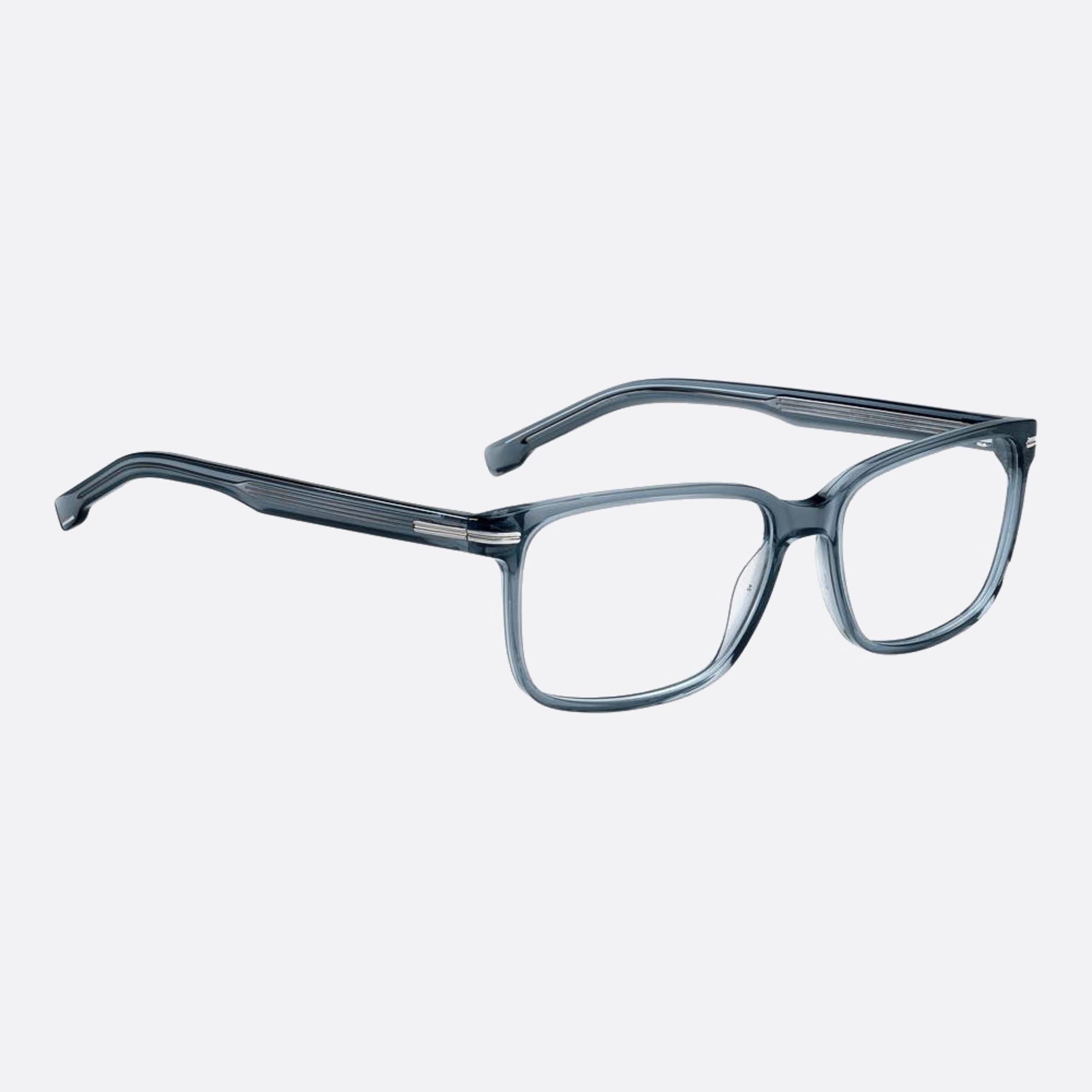 Boss 55mm Boss Pjp Blue Squared Men Eyeglasses - Detail View