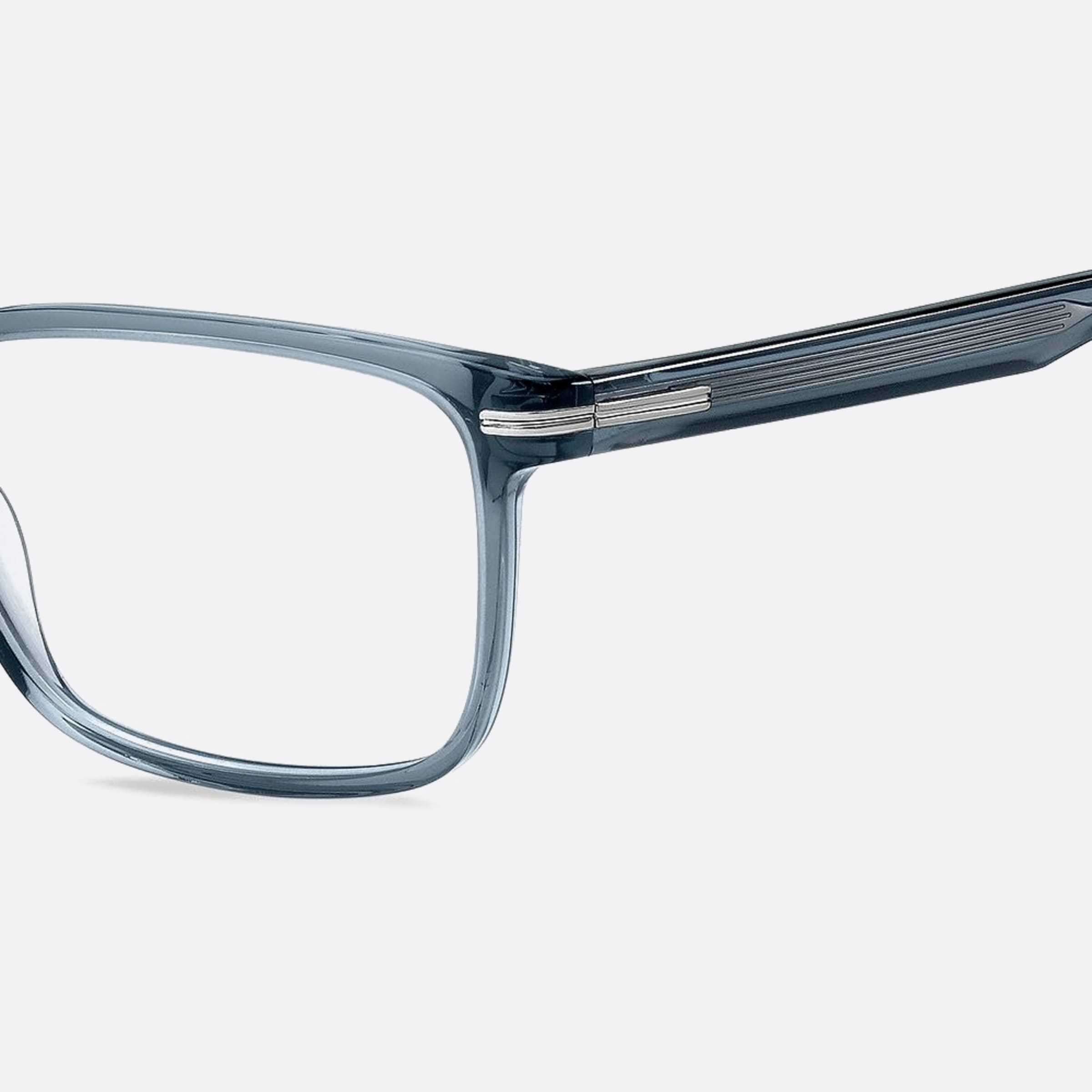 Boss 55mm Boss Pjp Blue Squared Men Eyeglasses - Lifestyle Shot