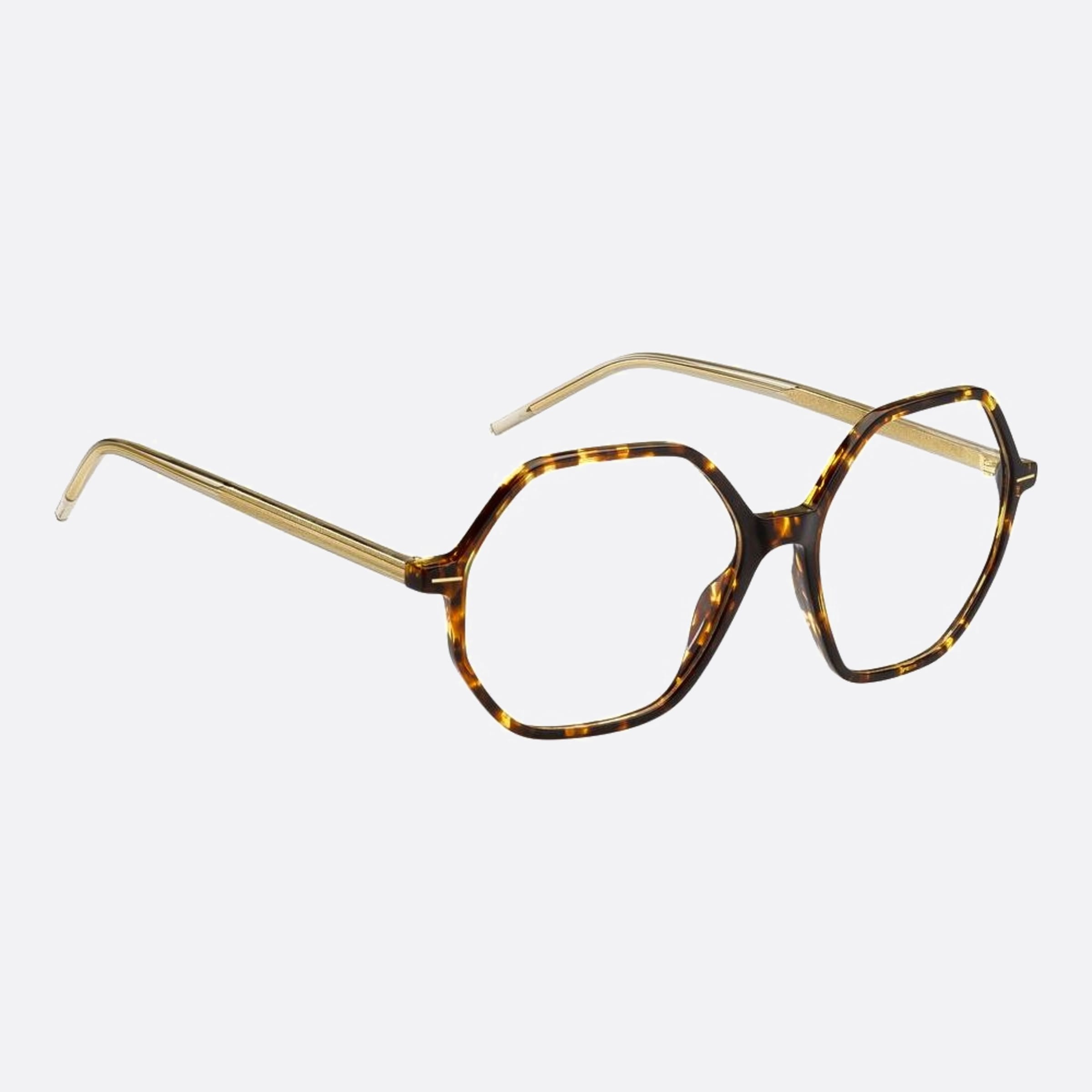 Boss 54mm Boss Hjv Havana Squared Women Eyeglasses - Detail View