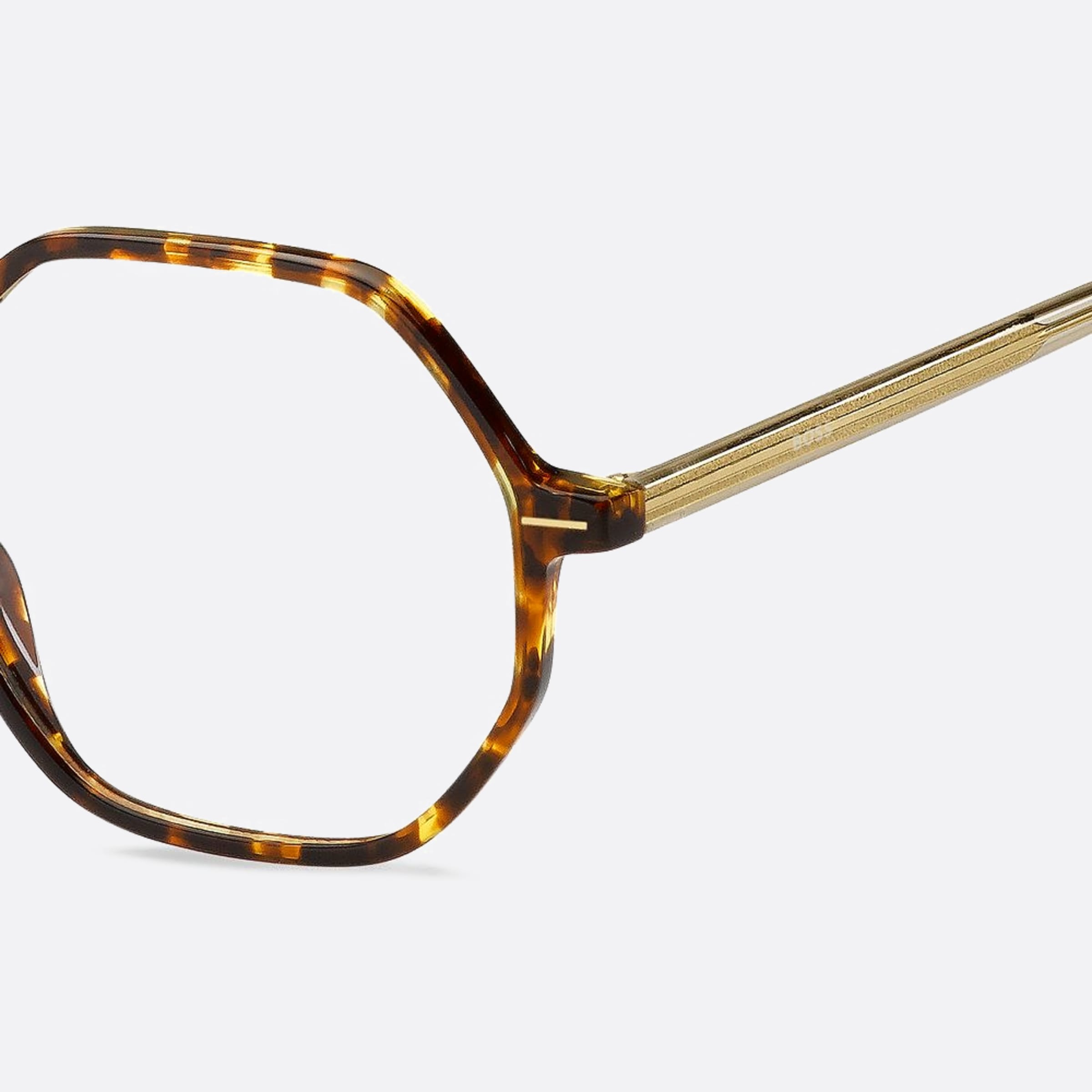 Boss 54mm Boss Hjv Havana Squared Women Eyeglasses - Lifestyle Shot