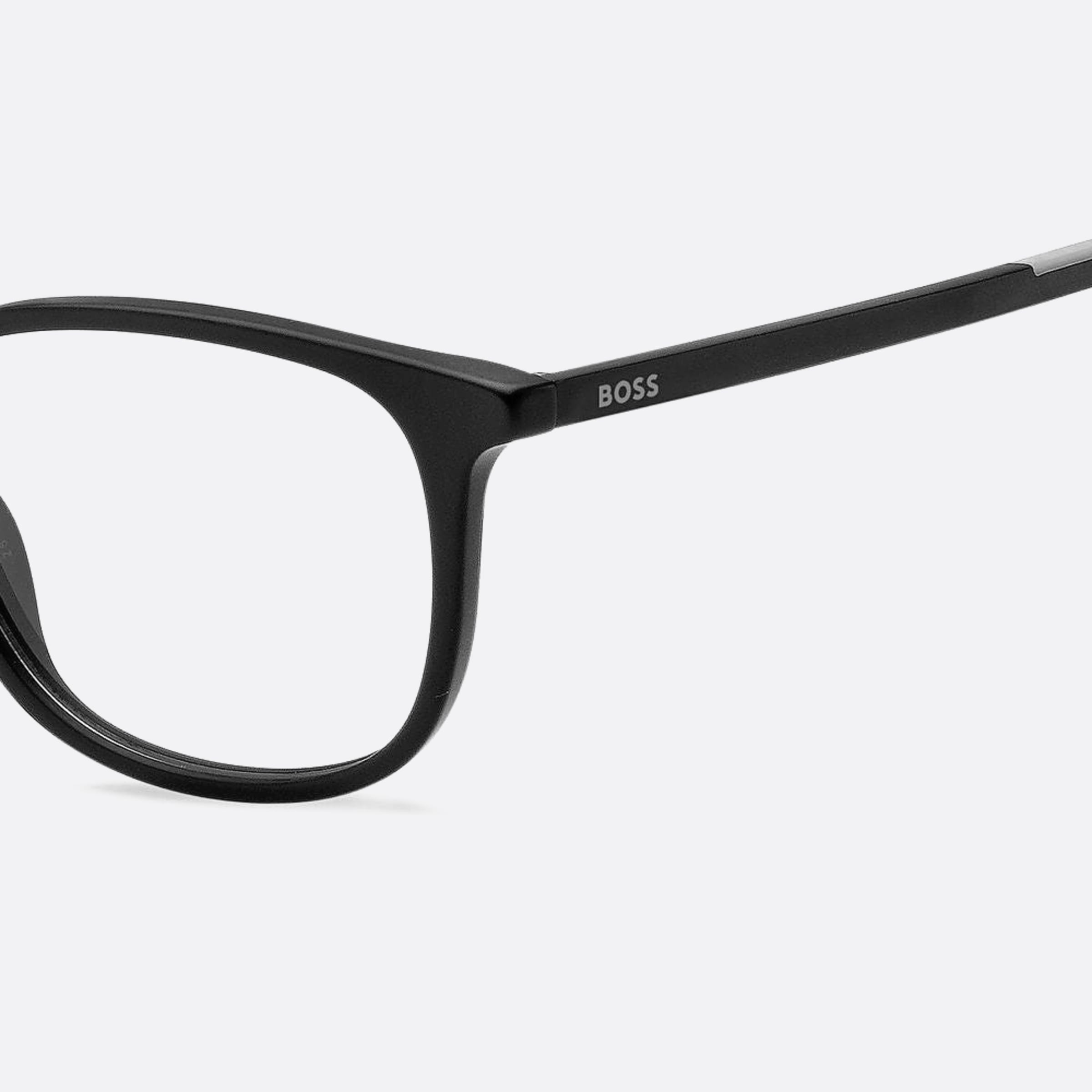 Boss 50mm Boss Junor 08a Black Squared Children Eyeglasses - Lifestyle Shot