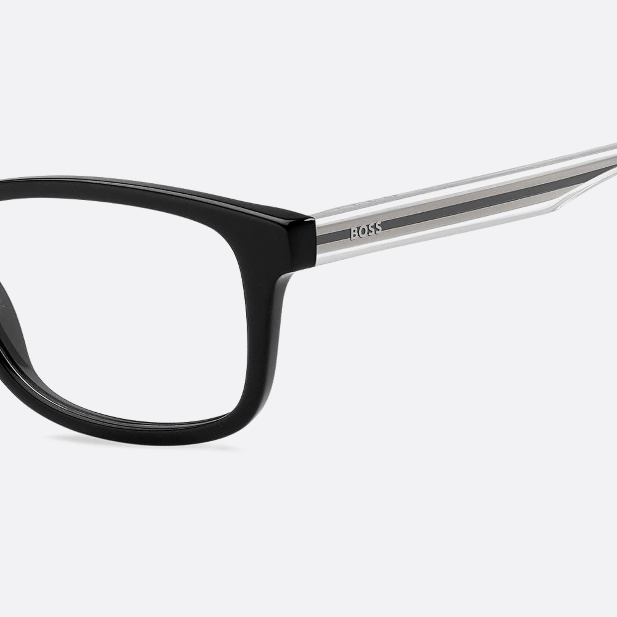 Boss 51mm Boss Junior 7c5 Black Geometric Children Eyeglasses - Lifestyle Shot