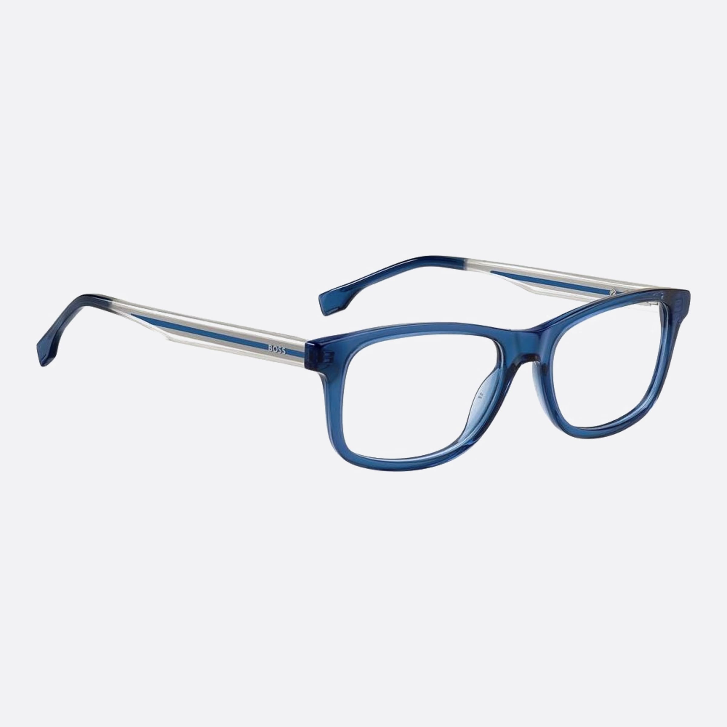 Boss 51mm Boss Junior Oxz Blue Geometric Children Eyeglasses - Lifestyle Shot