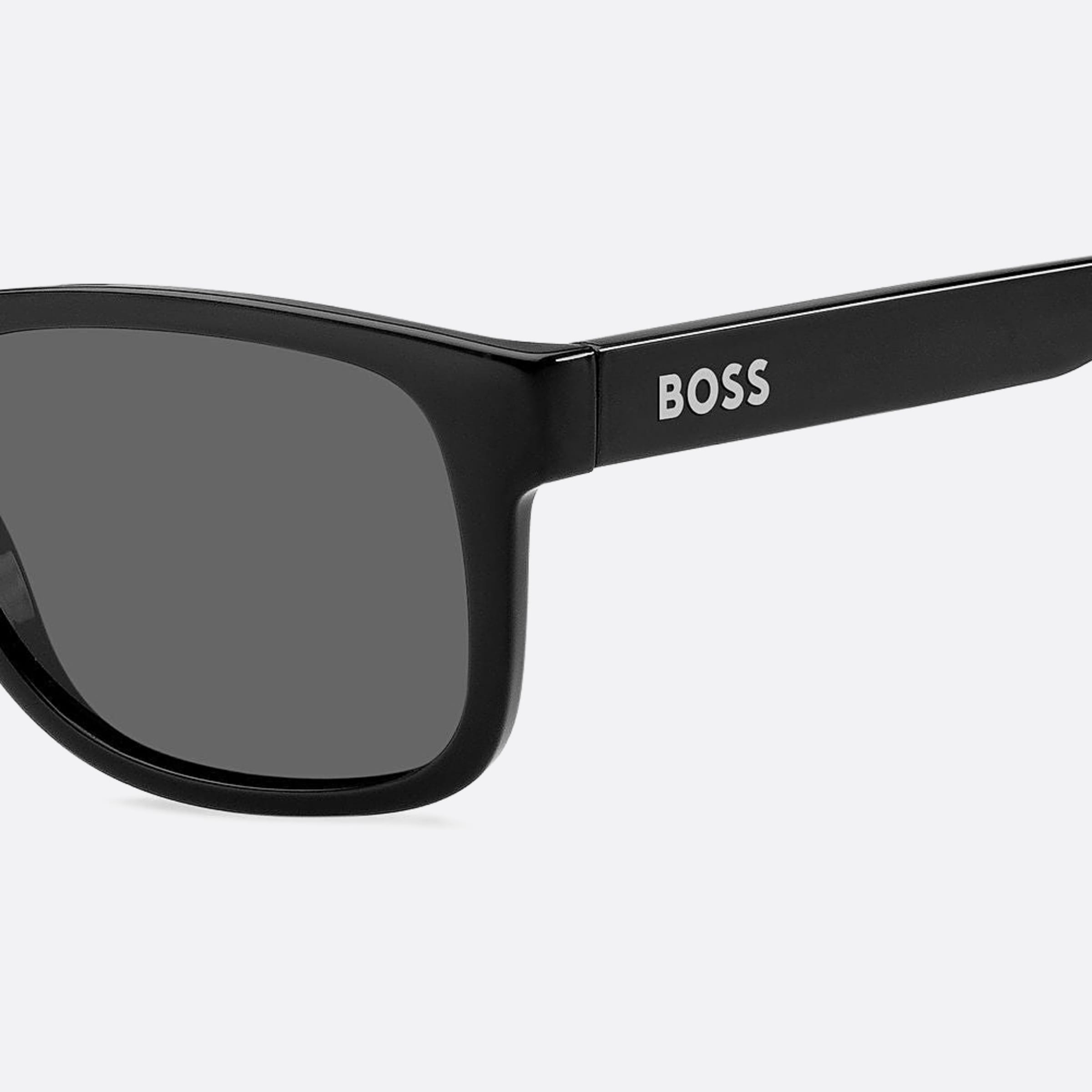 Boss 55mm Boss Black Squared Men Sunglasses - Lifestyle Shot