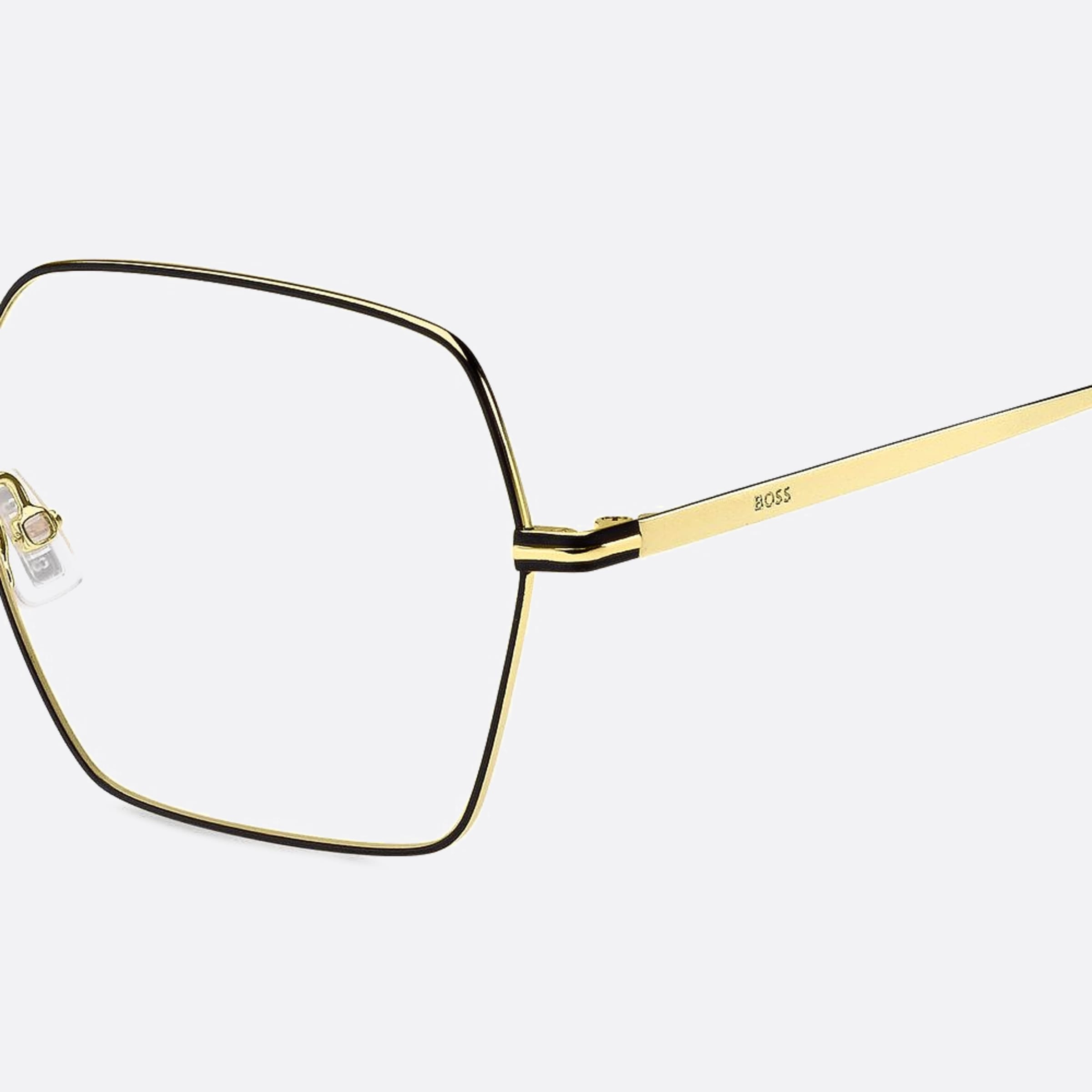 Boss 54mm Boss Rhl Gold Squared Women Eyeglasses - Lifestyle Shot