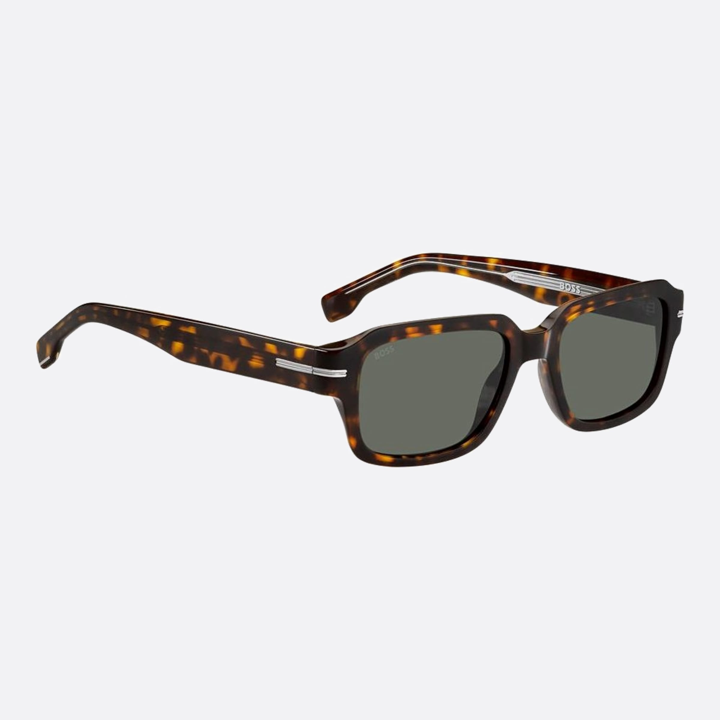 Boss 53mm Boss Havana Squared Men Sunglasses - Detail View