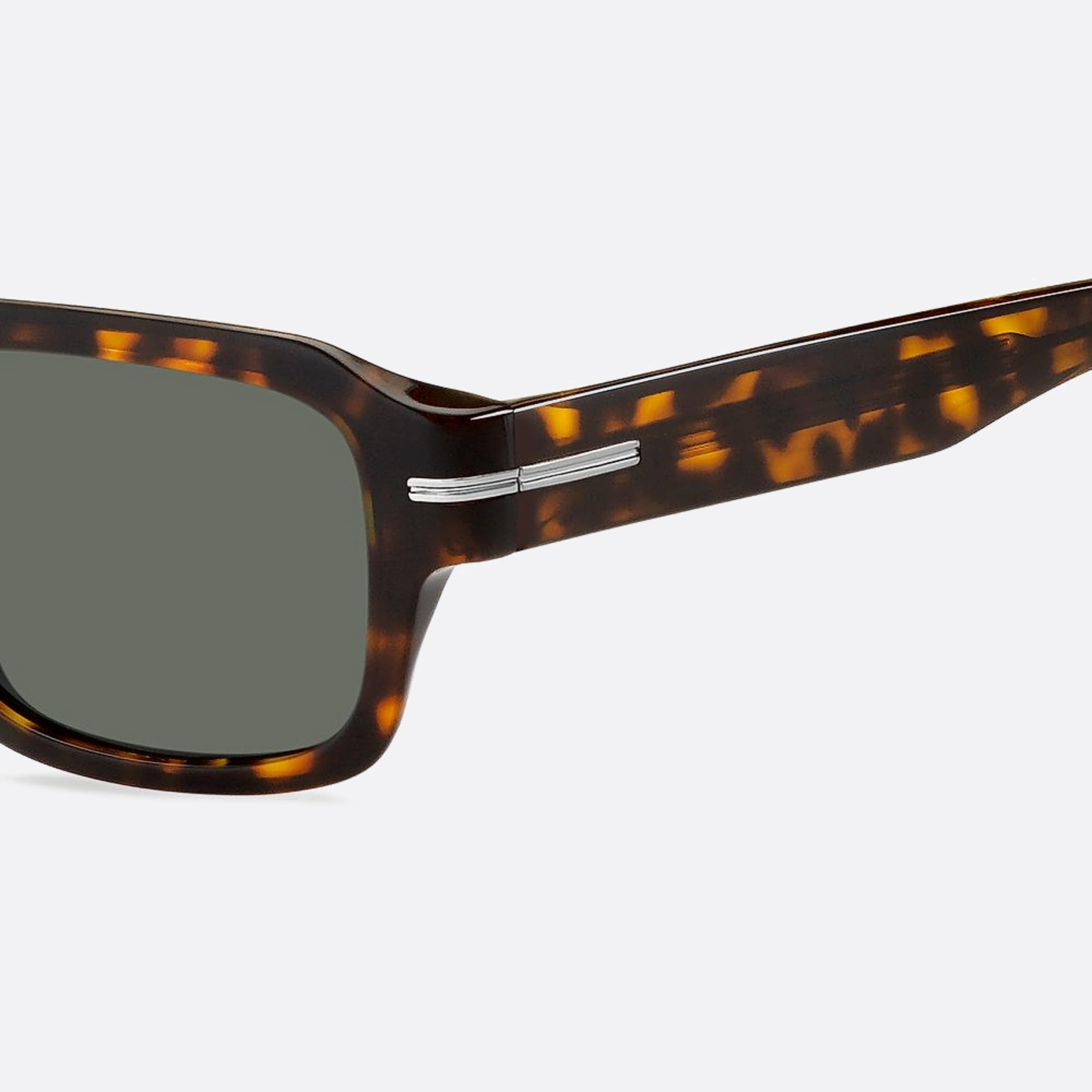 Boss 53mm Boss Havana Squared Men Sunglasses - Lifestyle Shot