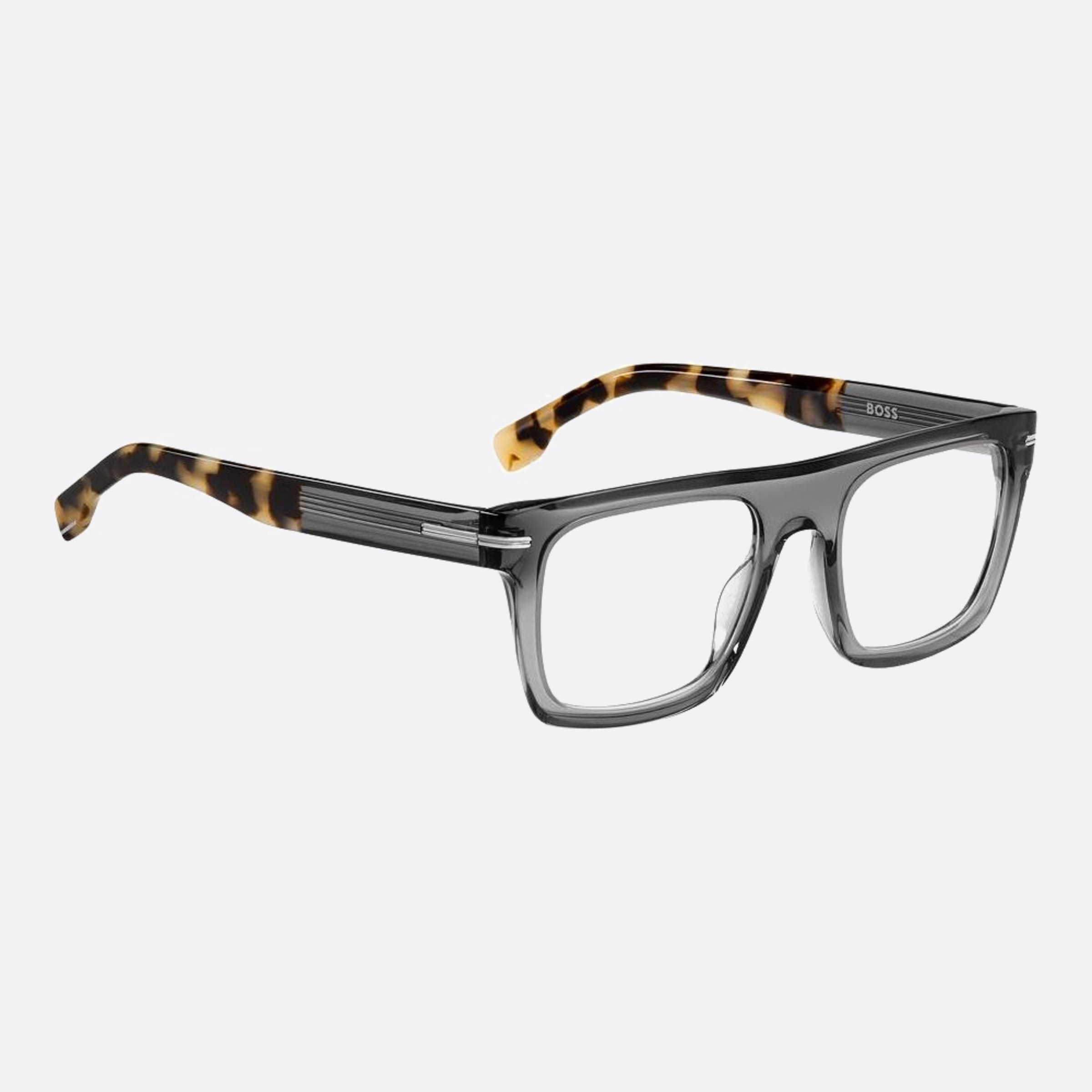 Boss 52mm Boss Aci Grey Squared Men Eyeglasses - Additional Angle