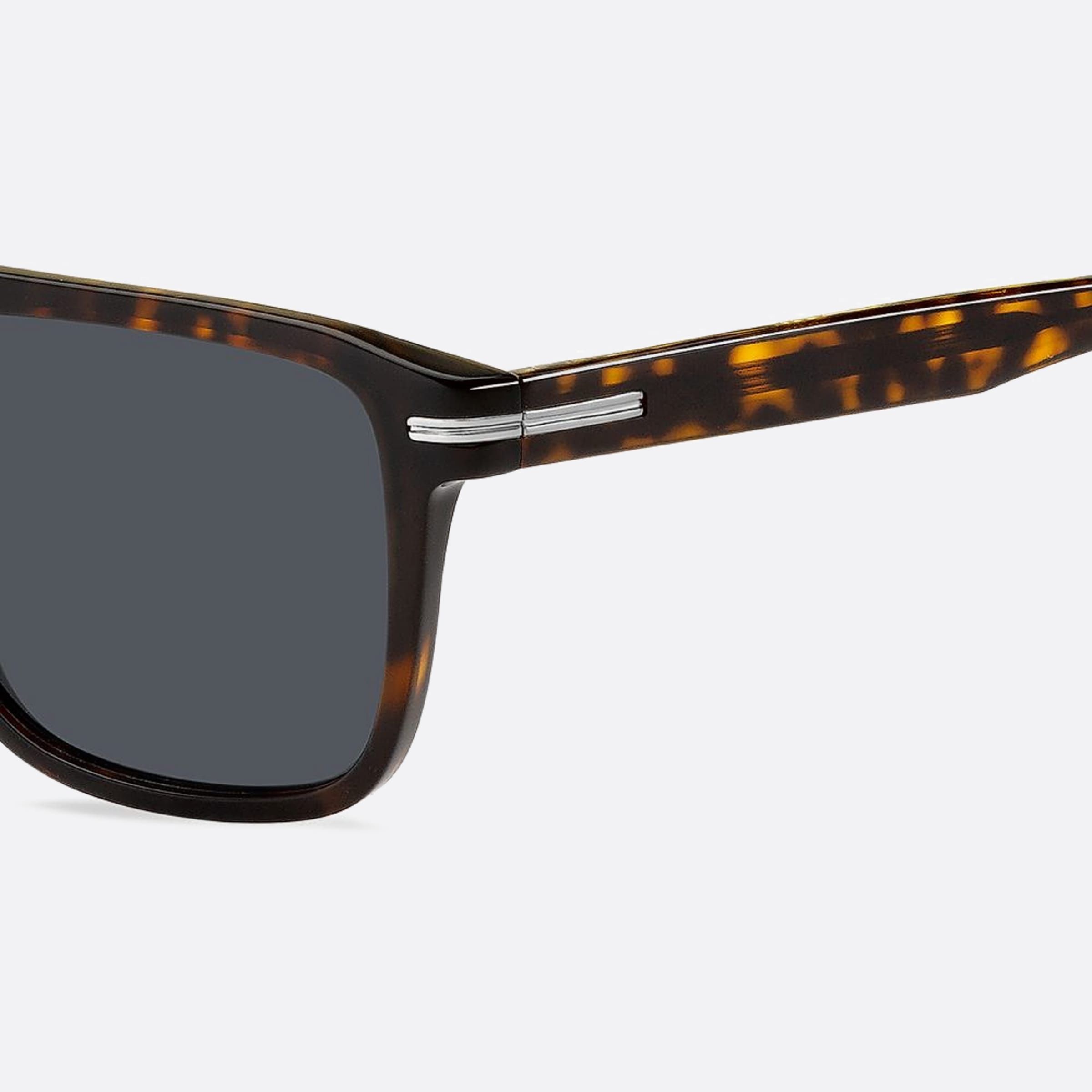 Boss 56mm Boss Havana Squared Men Sunglasses - Lifestyle Shot