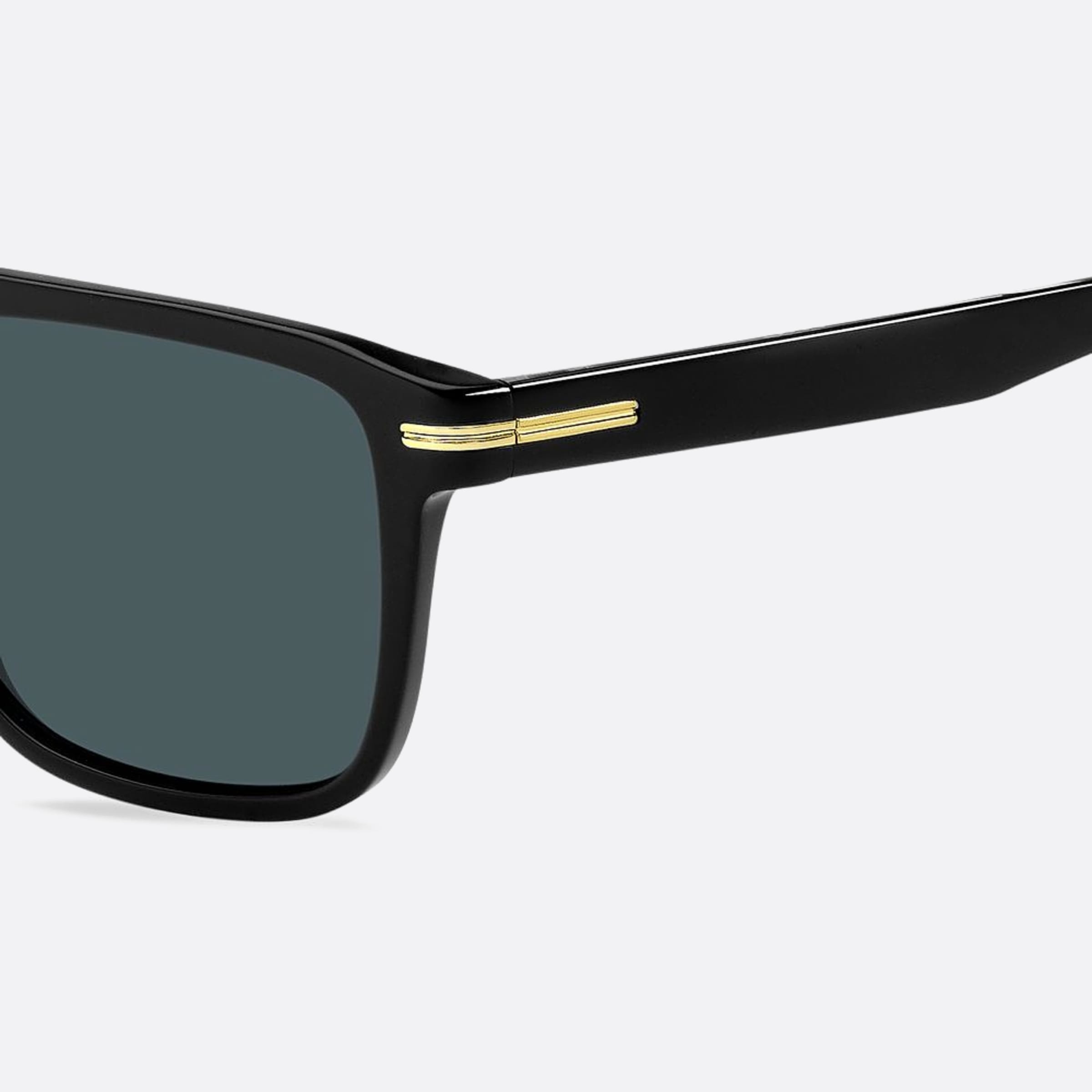 Boss 56mm Boss Black Squared Men Sunglasses - Lifestyle Shot