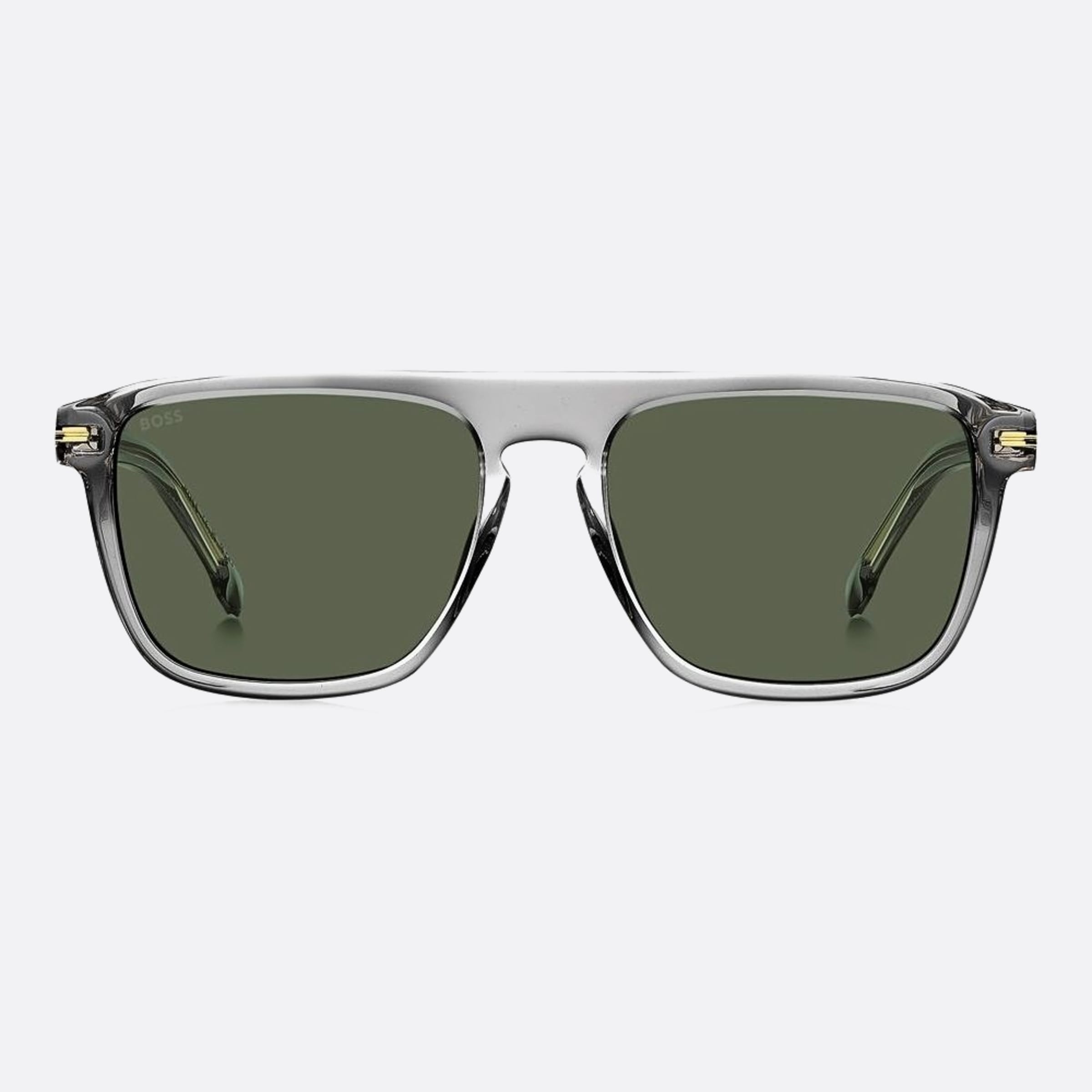 Boss 56mm Boss Kb7 Grey Squared Men Sunglasses - Main View