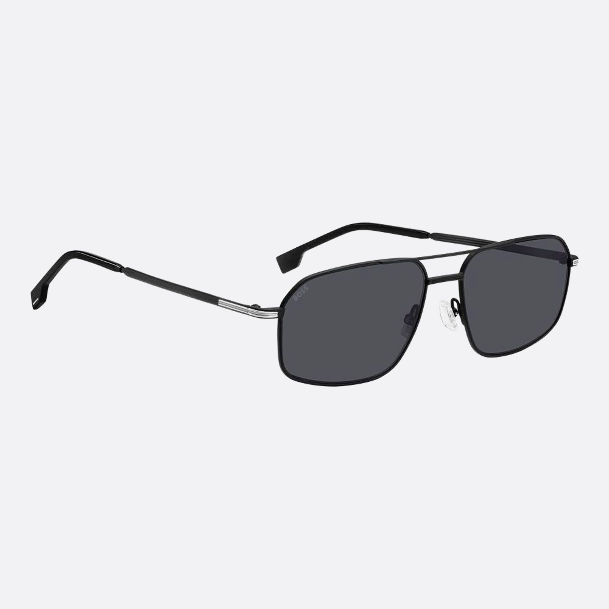 Boss 58mm Boss Black Squared Men Sunglasses - Detail View