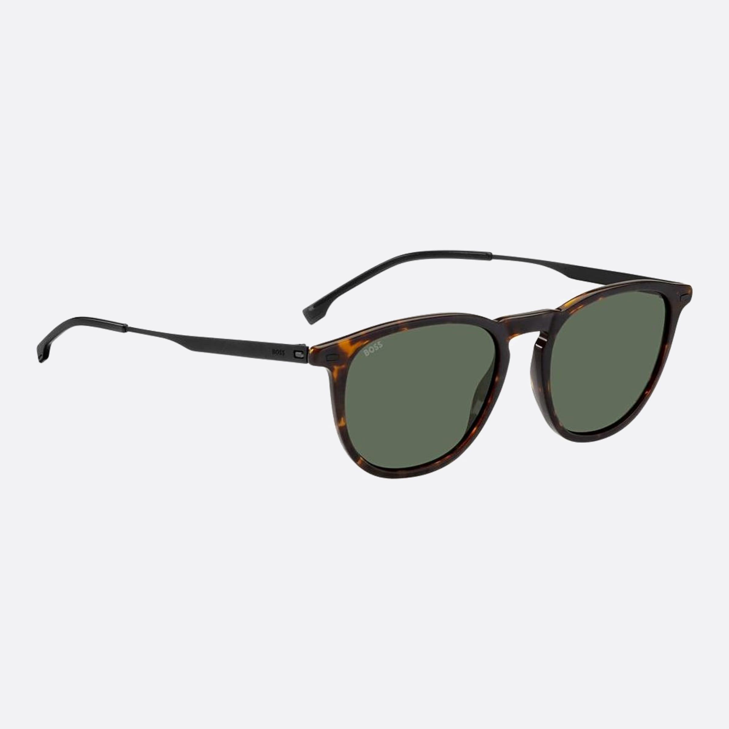 Boss 52mm Boss 2os Havana Round Men Sunglasses - Detail View