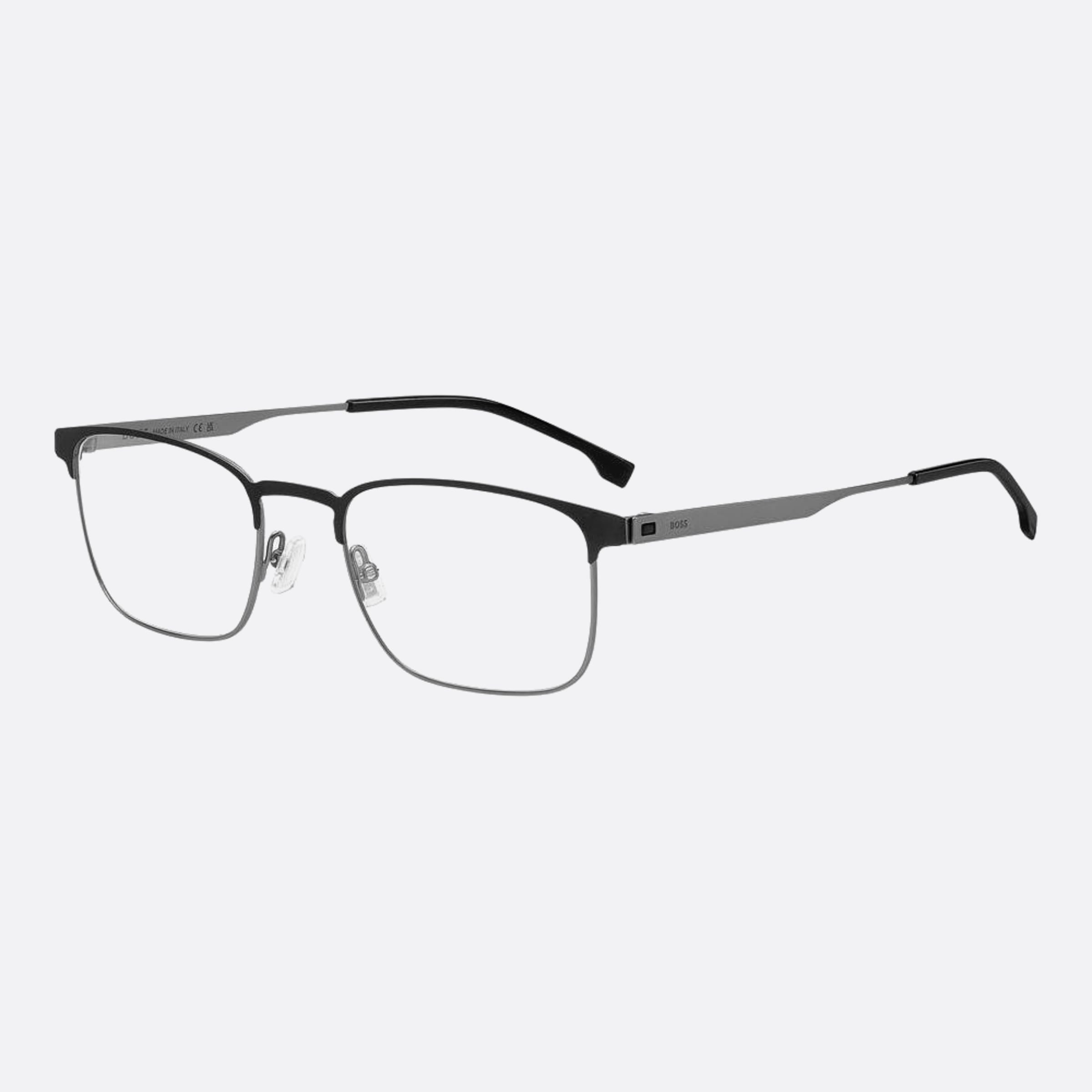 Boss 54mm Boss Ti7 Ruthenium Rectangle Men Eyeglasses - Side View