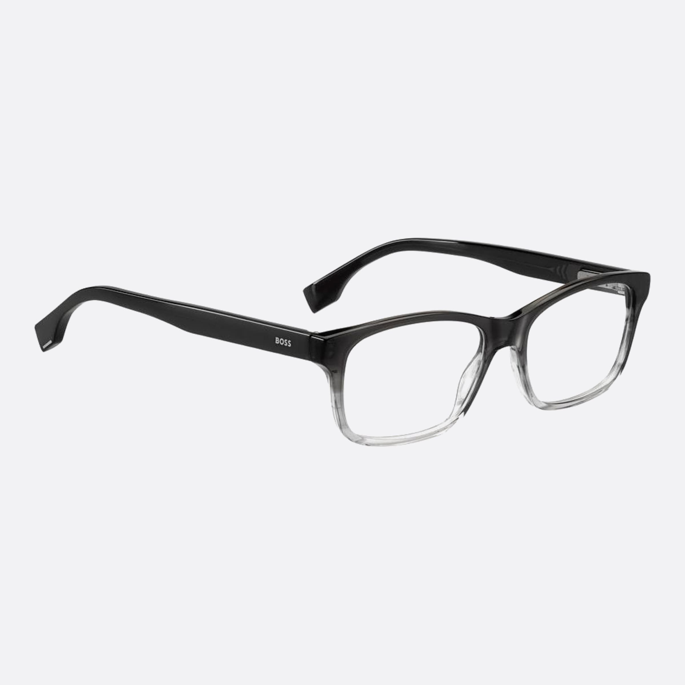 Boss 54mm Boss 2w8 Grey Rectangle Men Eyeglasses - Detail View