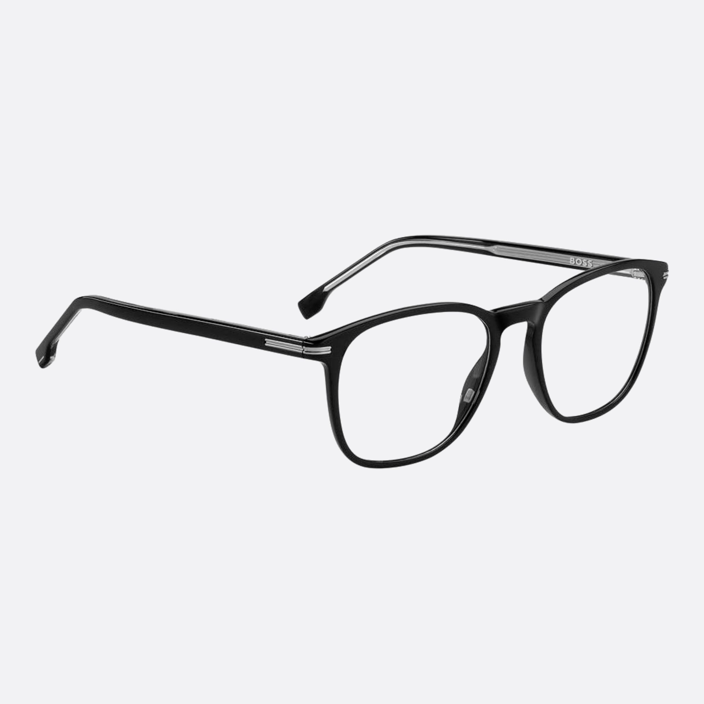 Boss 53mm Boss Black Pantos Men Eyeglasses - Lifestyle Shot