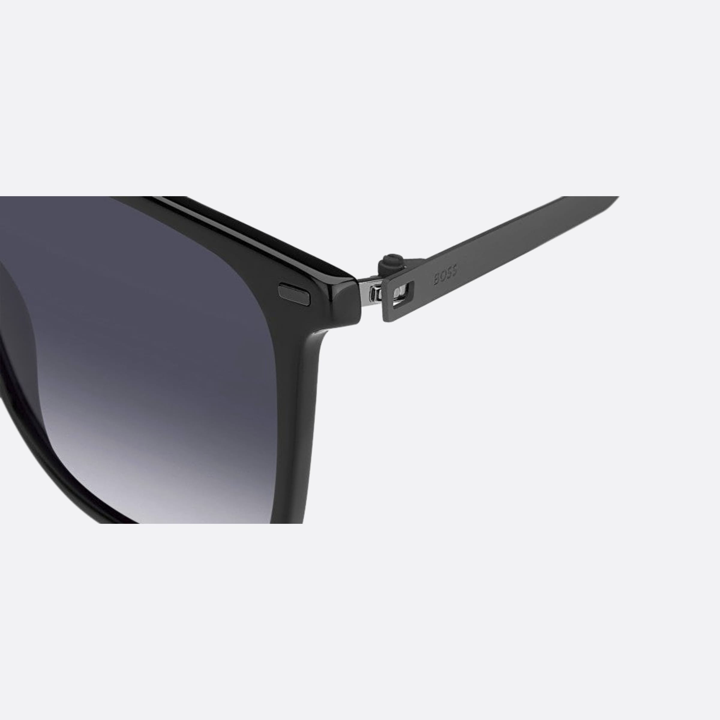 Boss 54mm Boss Black Squared Men Sunglasses - Detail View