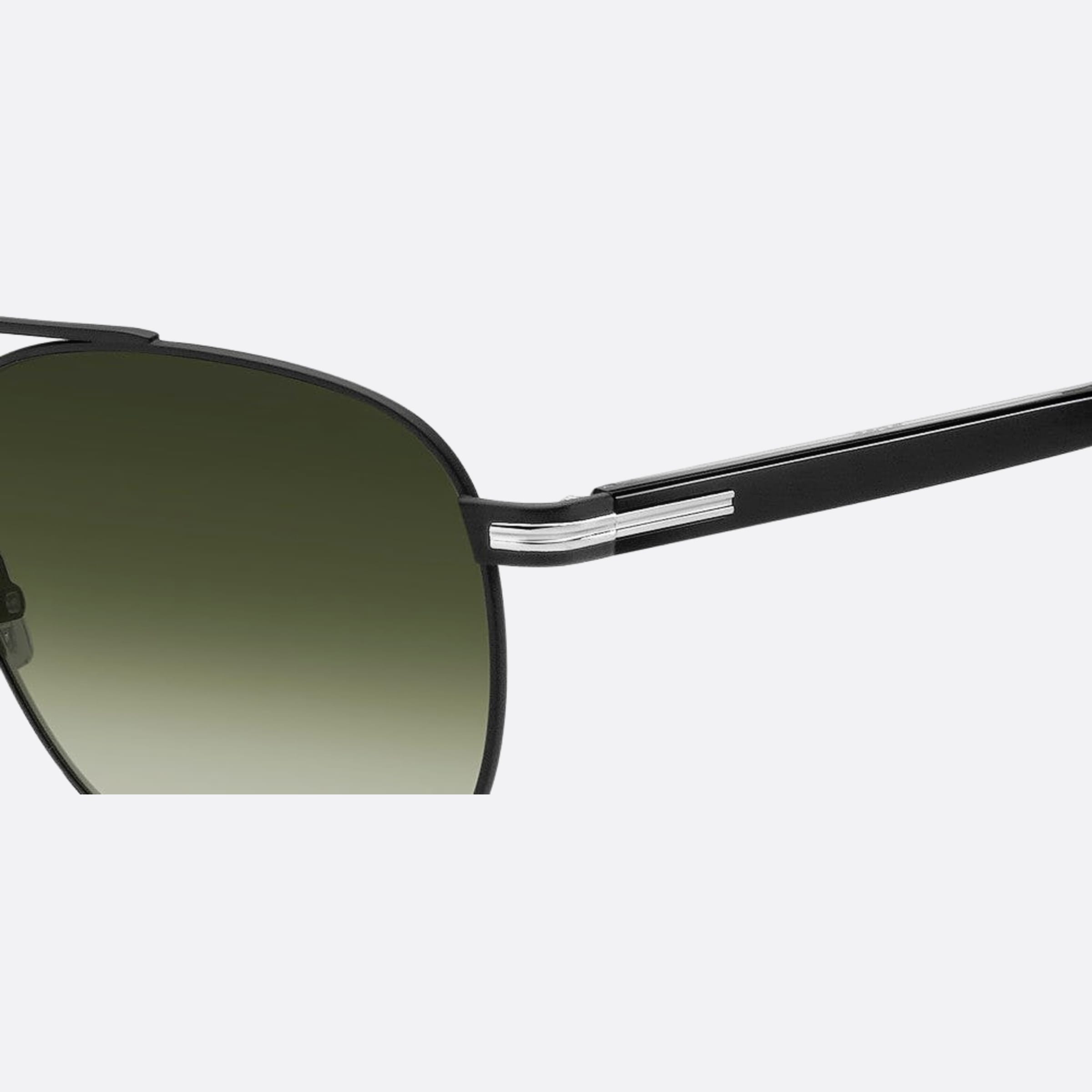 Boss 56mm Boss K87 Black Pilot Men Sunglasses - Detail View