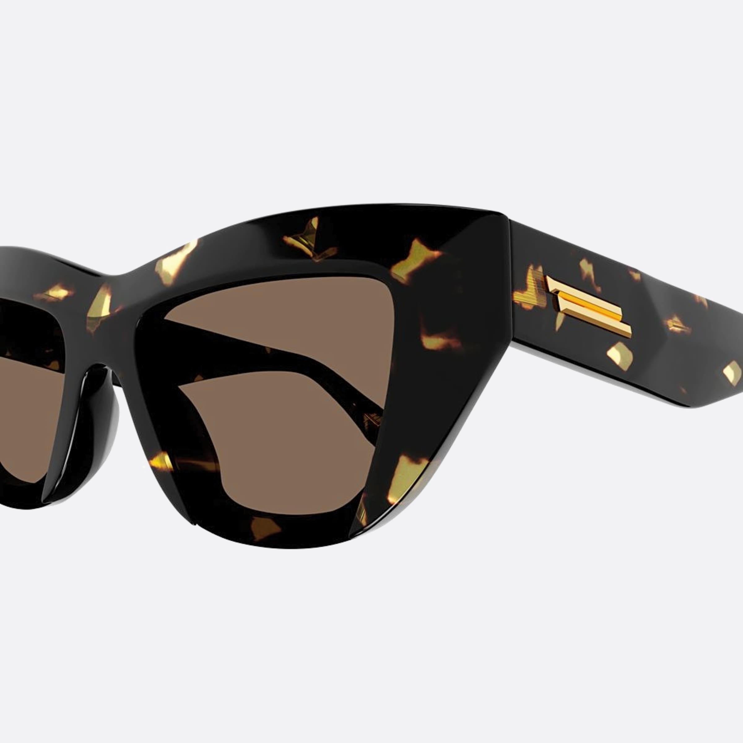 Bottega 52mm Veneta Bgh Havana Squared Woman Sunglasses - Detail View