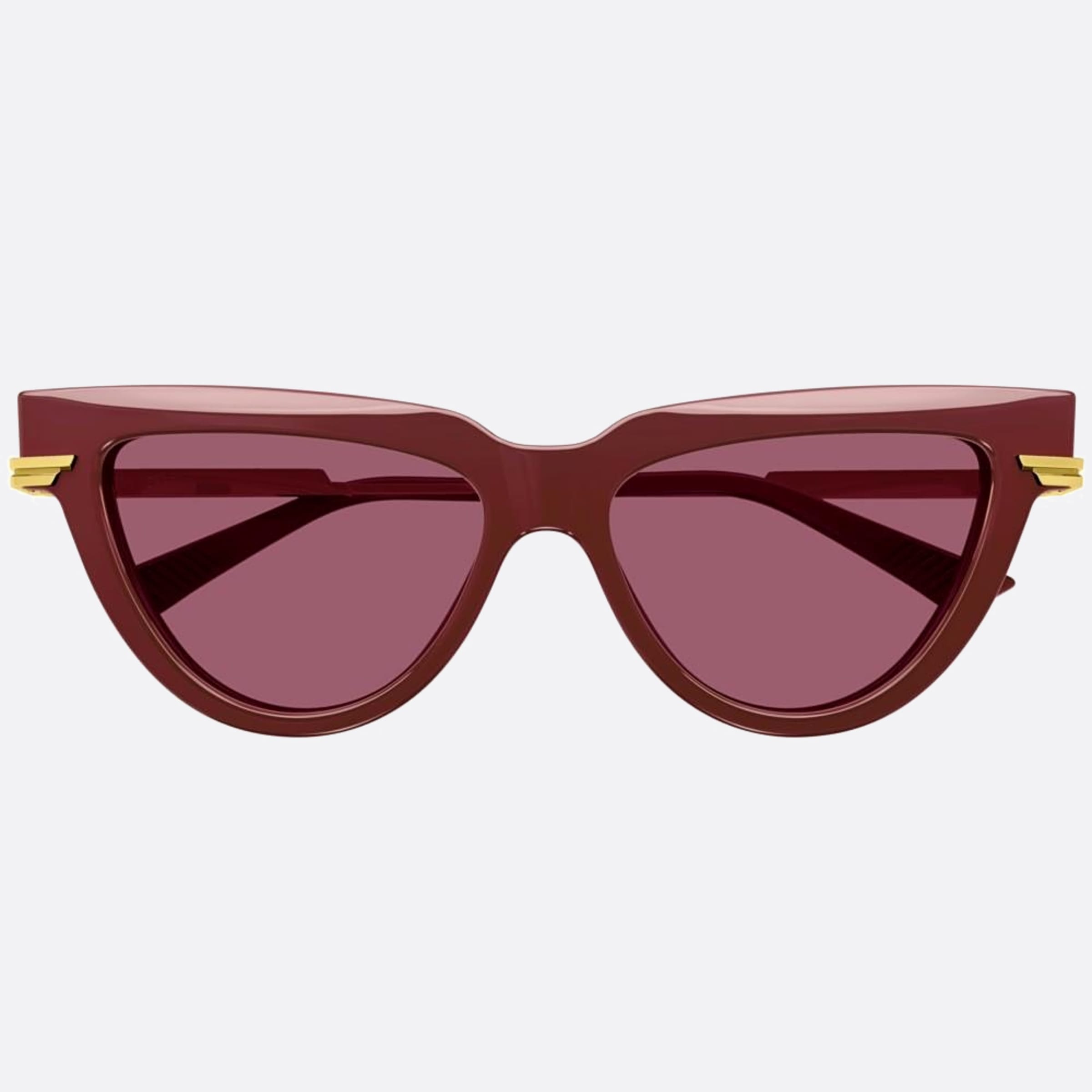 Bottega 54mm Veneta Red Cat Eye Woman Sunglasses - Main View