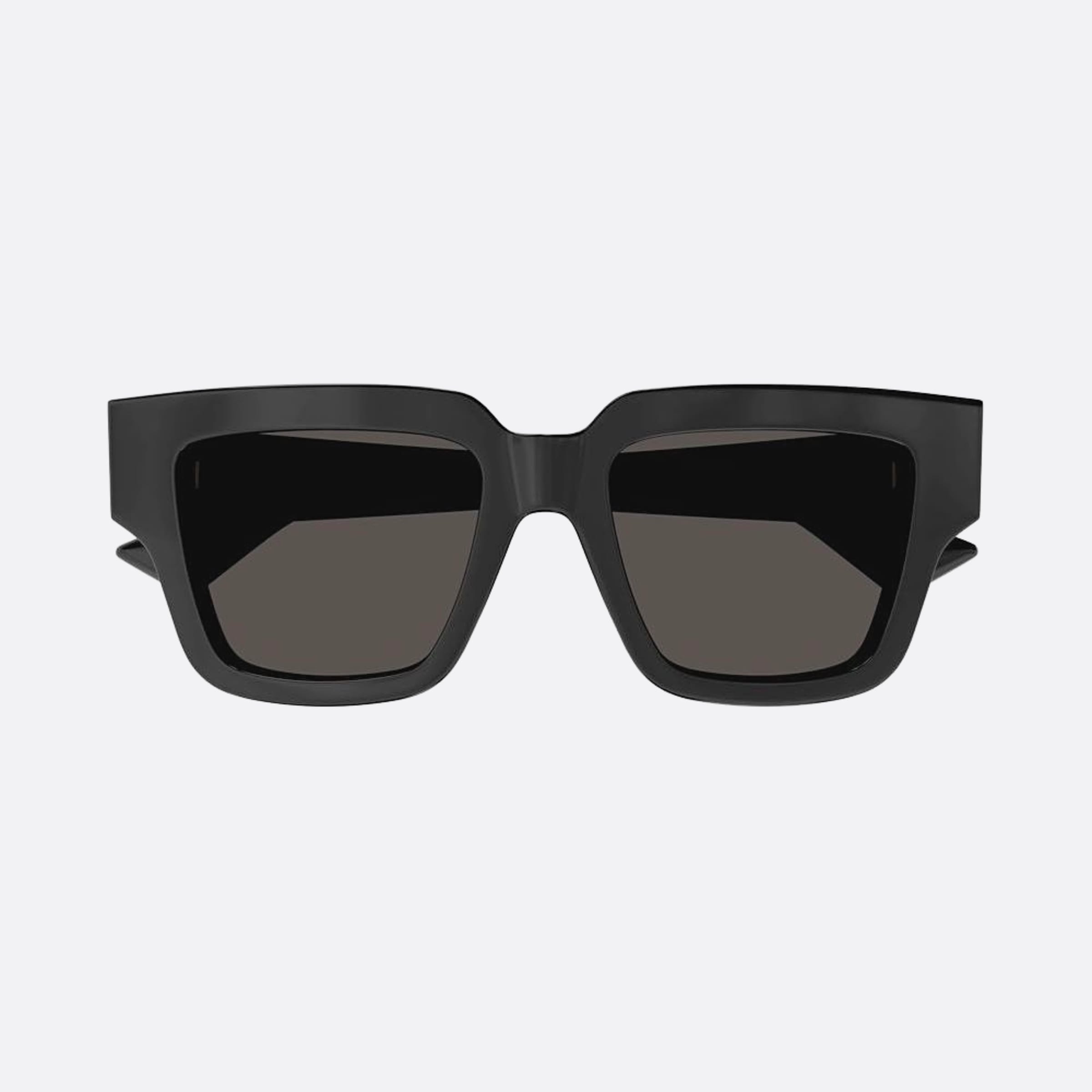 Bottega 52mm Veneta Black Squared Woman Sunglasses - Main View