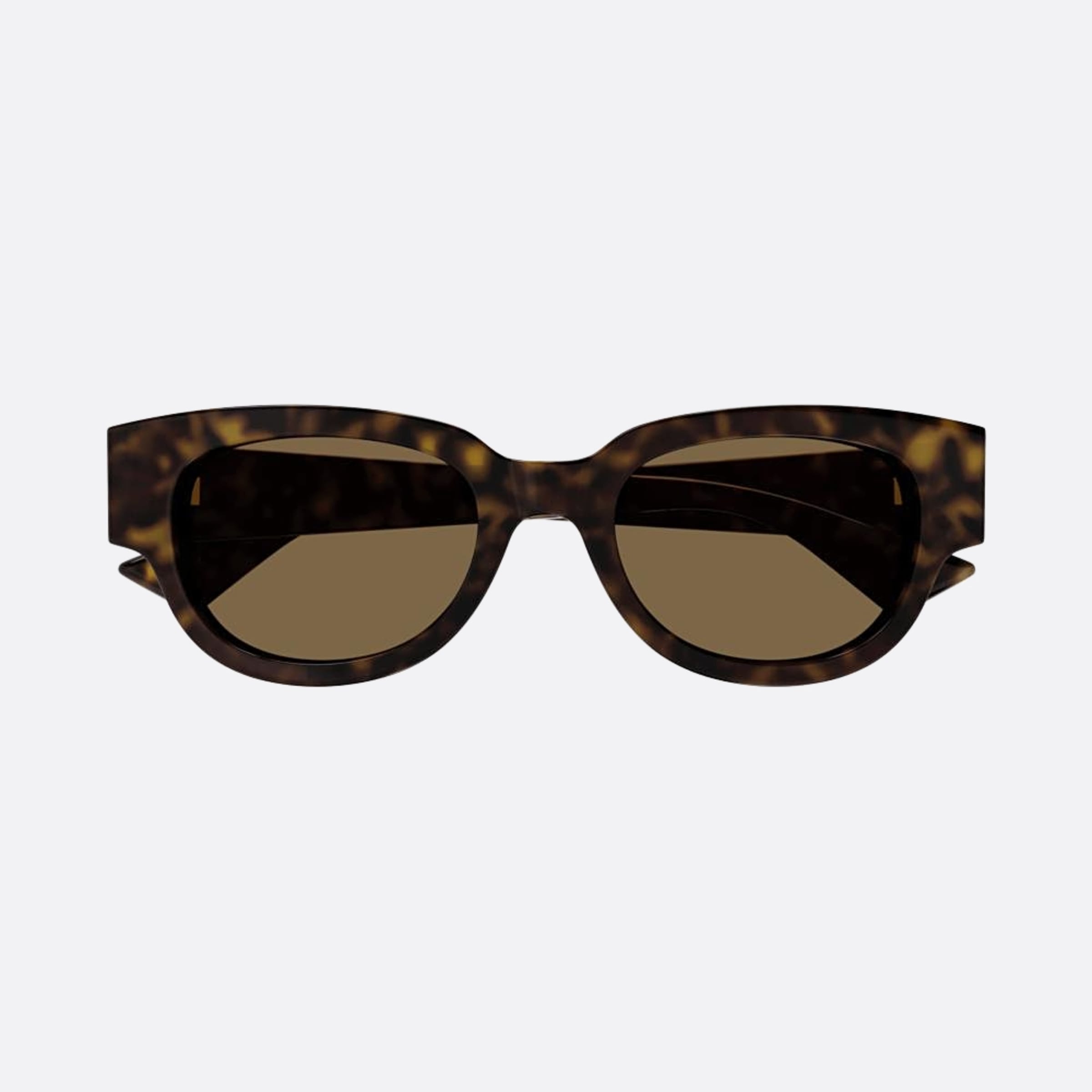 Bottega 52mm Veneta Bv1278sa Havana Squared Woman Sunglasses - Main View