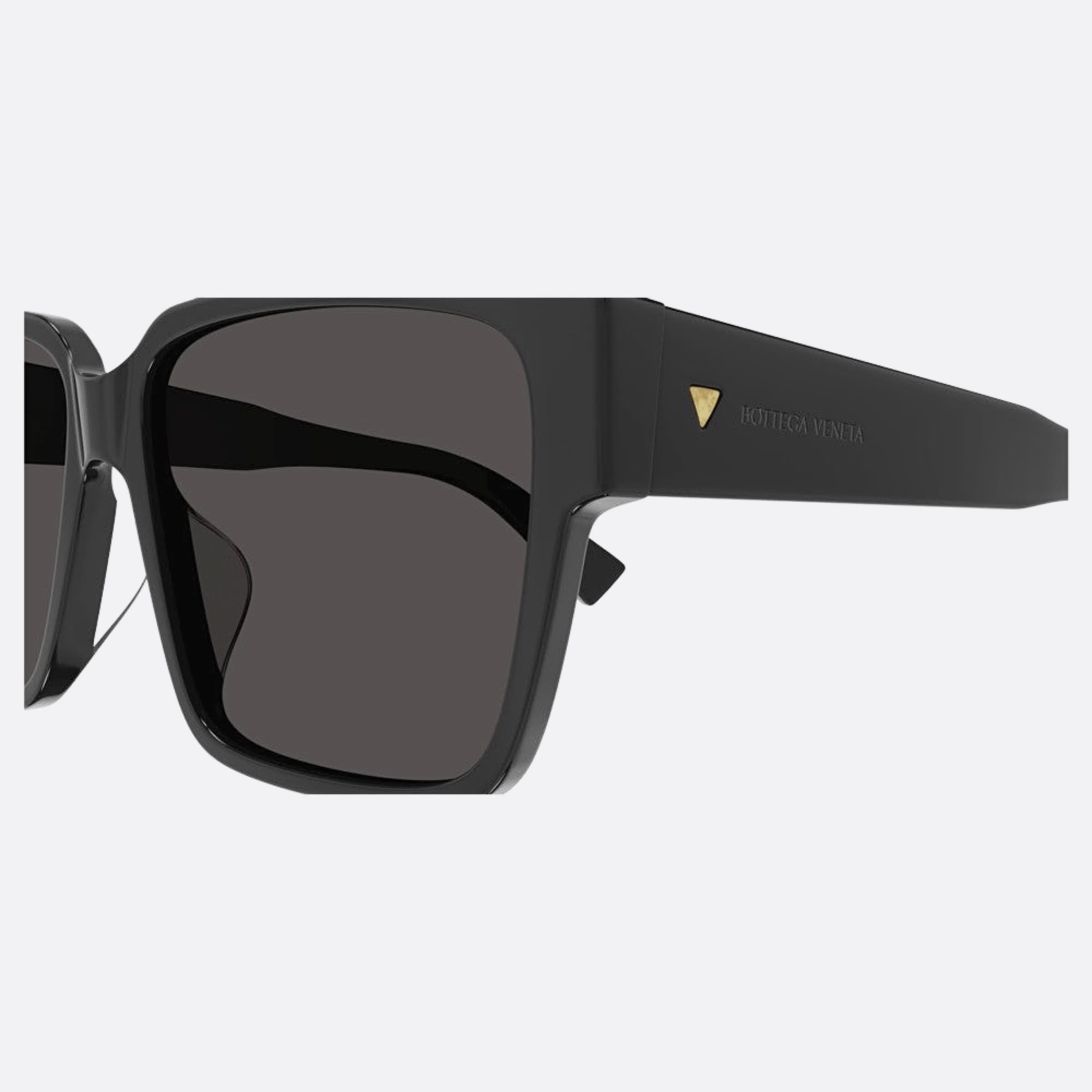 Bottega 59mm Veneta Bv1287sa Black Squared Women Sunglasses - Detail View