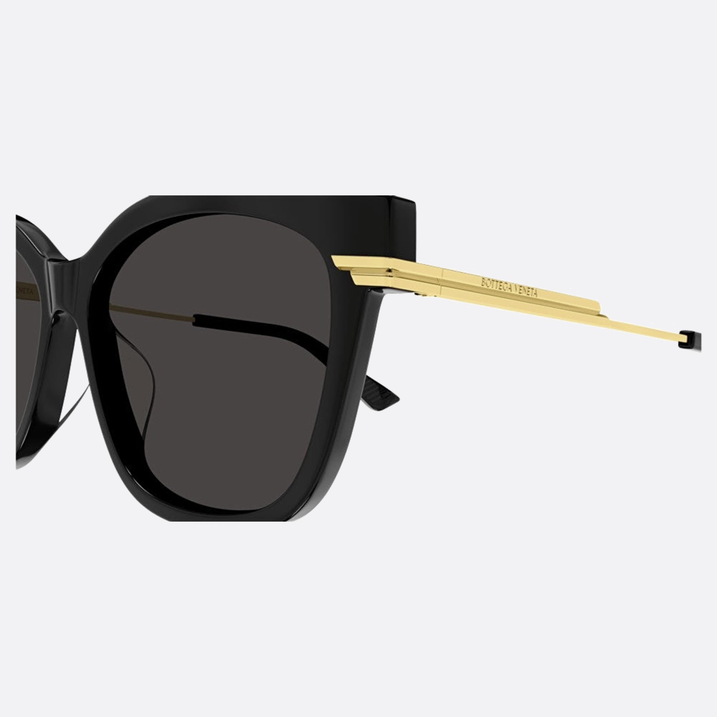 Bottega 57mm Veneta Bv1296sa Black Pantos Woman Sunglasses - Detail View