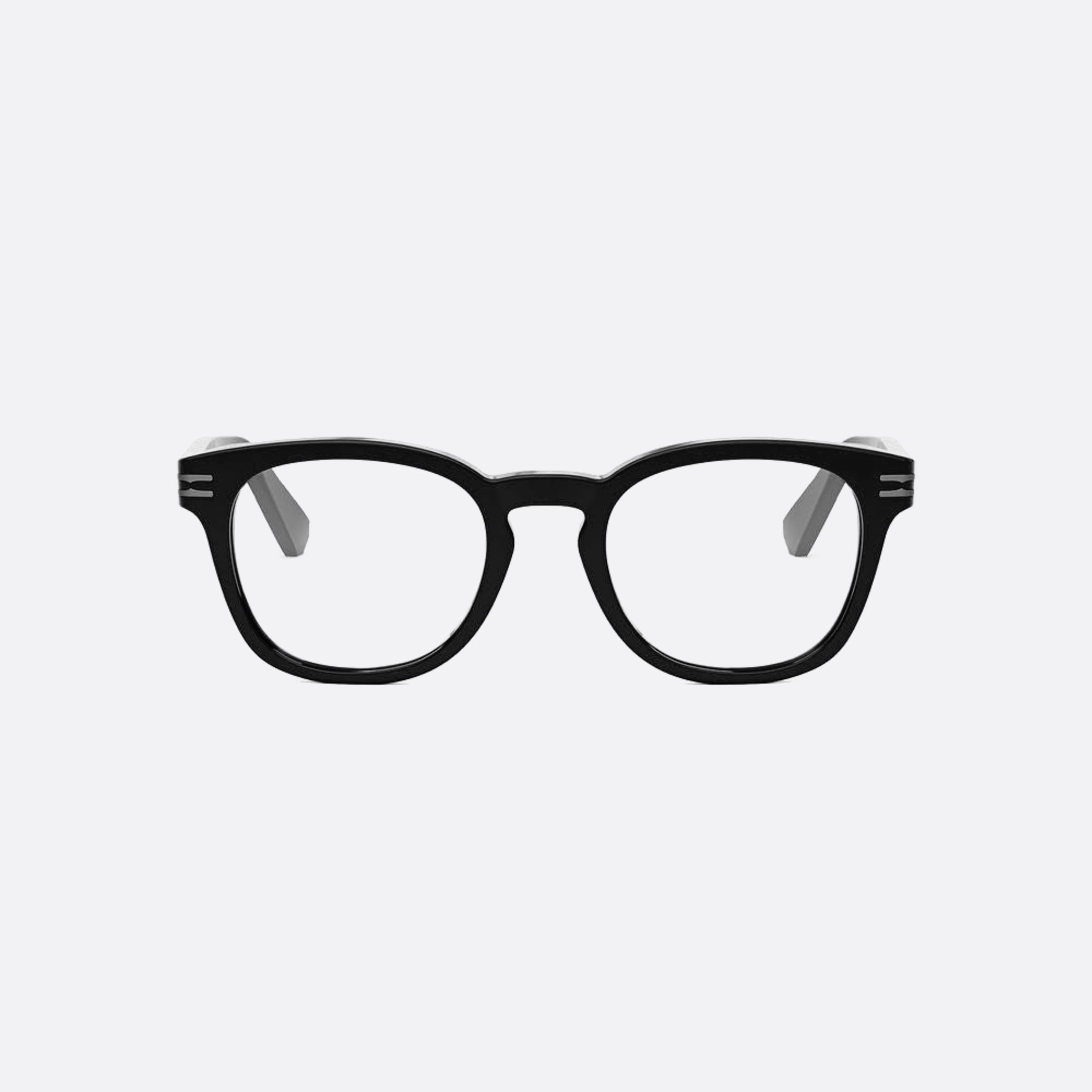 Bvlgari 50mm Zero1 Black Squared Men Eyeglasses - Main View
