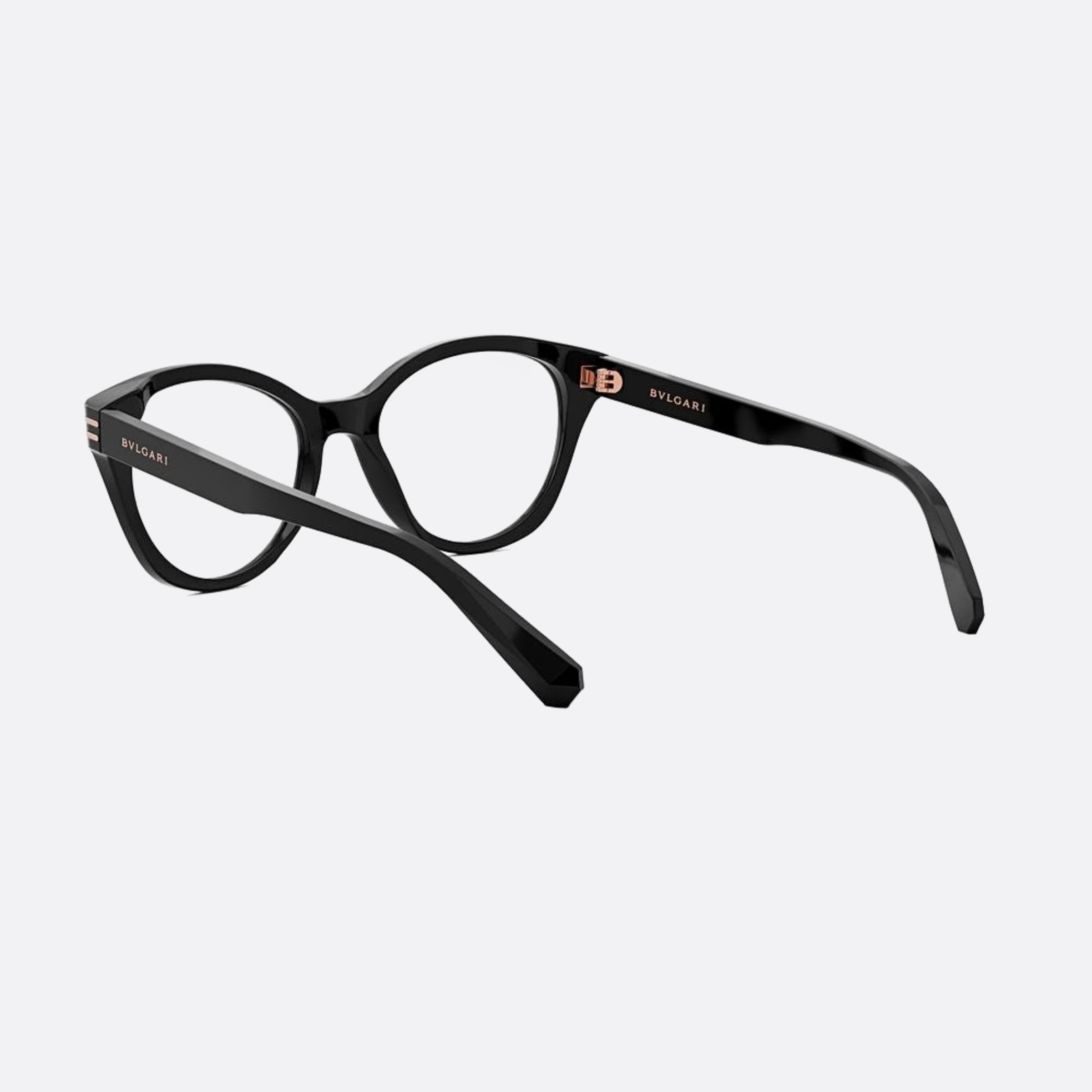 Bvlgari 52mm Zero1 Black Cat Eye Women Eyeglasses - Lifestyle Shot