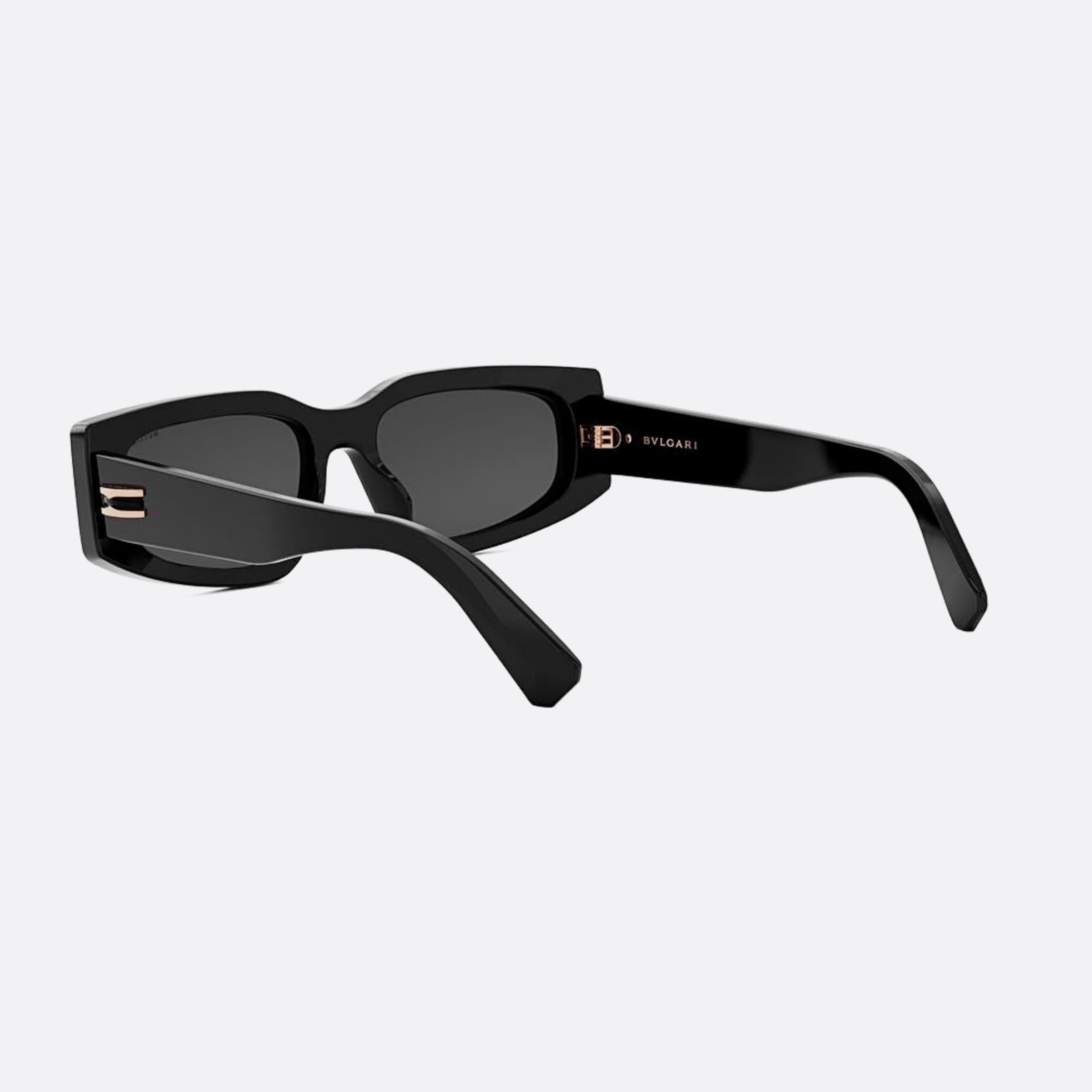 Bvlgari 54mm Zero1 01a Black Rectangle Women Sunglasses - Lifestyle Shot