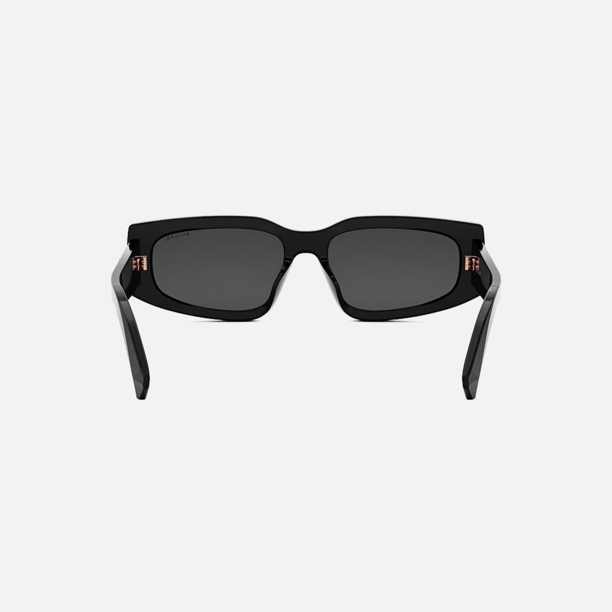 Bvlgari 54mm Zero1 01a Black Rectangle Women Sunglasses - Additional Angle