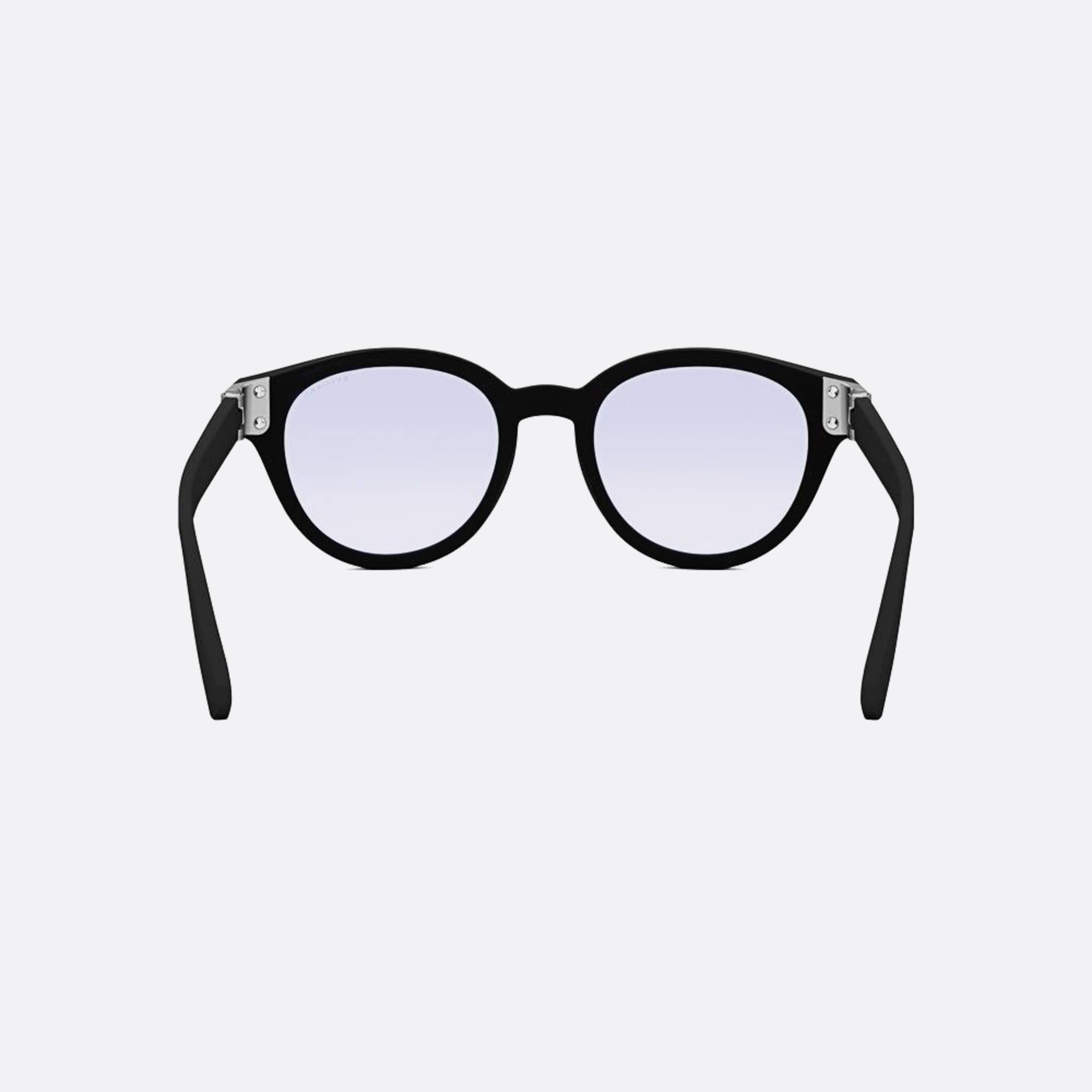 Bvlgari 50mm Bvlgari Aluminium Black Pantos Men Eyeglasses - Additional Angle