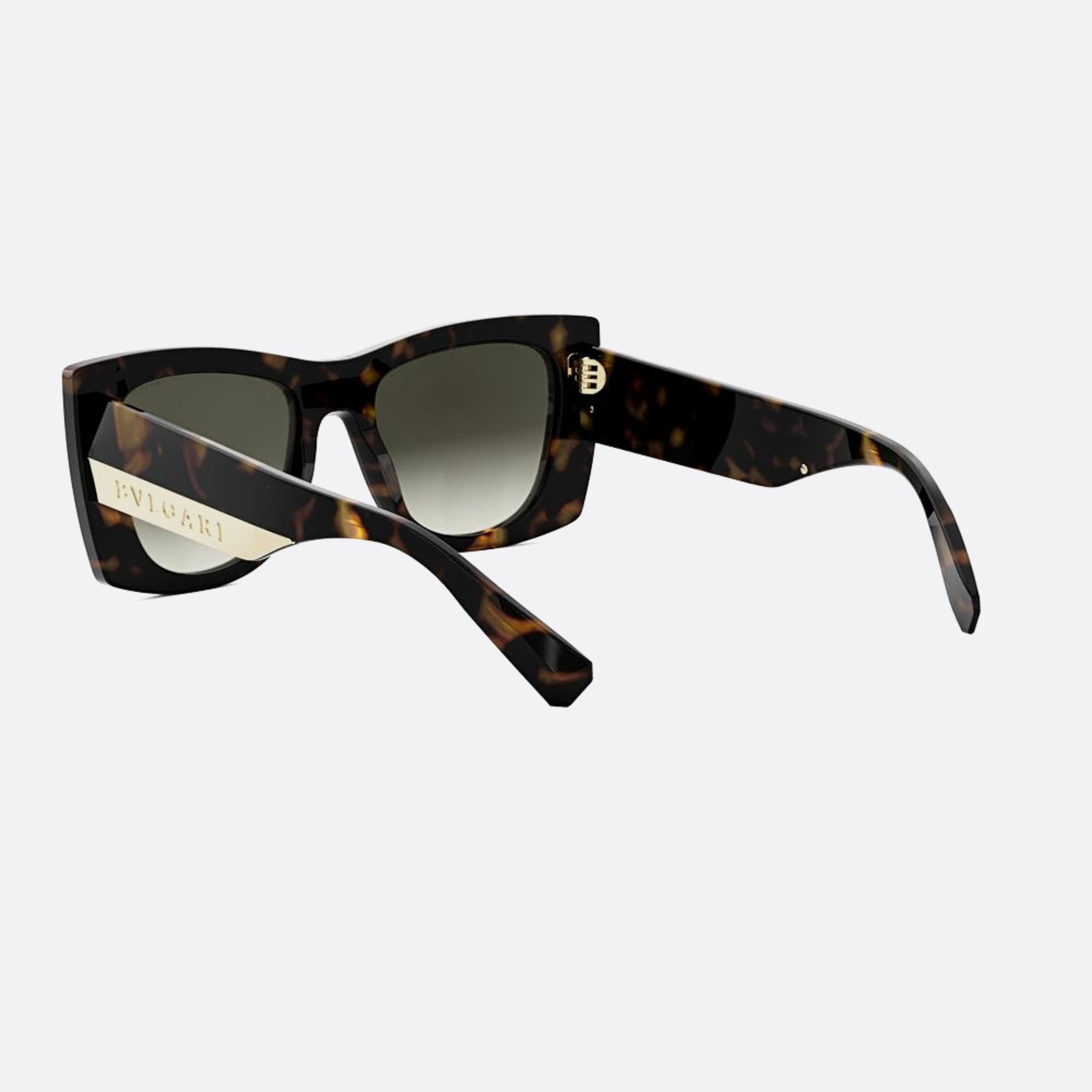 Bvlgari 52mm Bvlgari Roma 52f Havana Butterfly Women Sunglasses - Lifestyle Shot